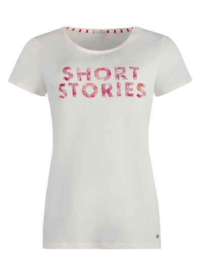 Sanetta Schlafanzug »Short Stories Damen Schlafanzugoberteil Shirt kurzarm«