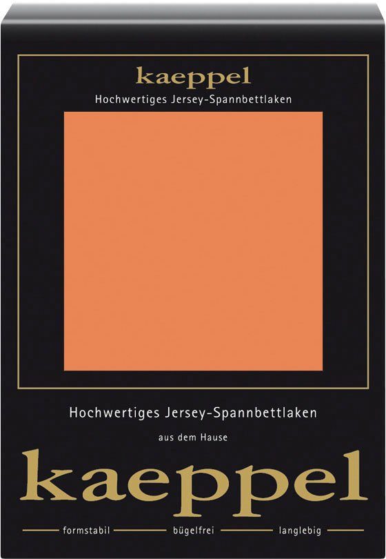 Kaeppel Spannbettlaken Single Jersey Mako Elasthan, günstig online kaufen
