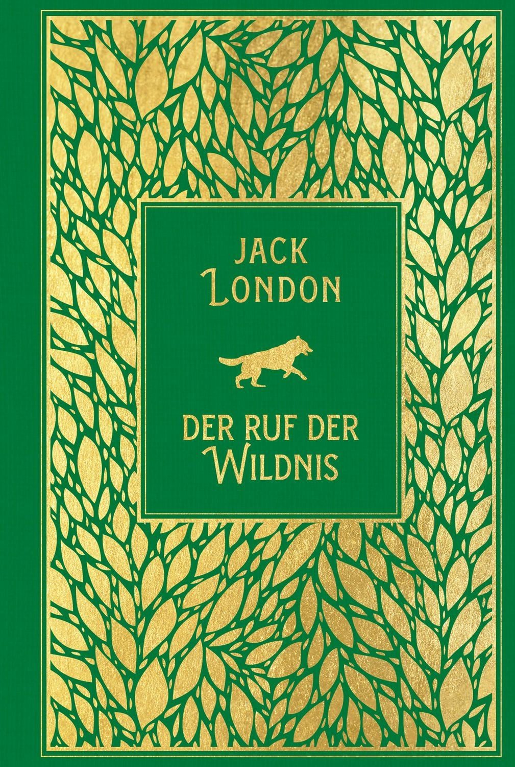 Der Ruf der Wildnis: mit Illustrationen von Horst Bartsch / Jack London, Leinen mit Goldprägung