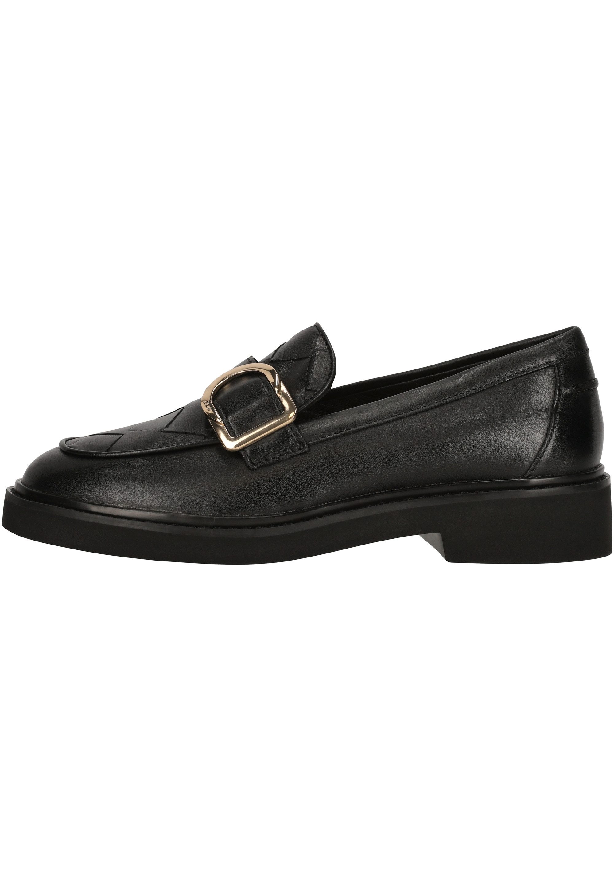 Clarks Splend Penny Slipper mit geflochtener Materialkonstruktion
