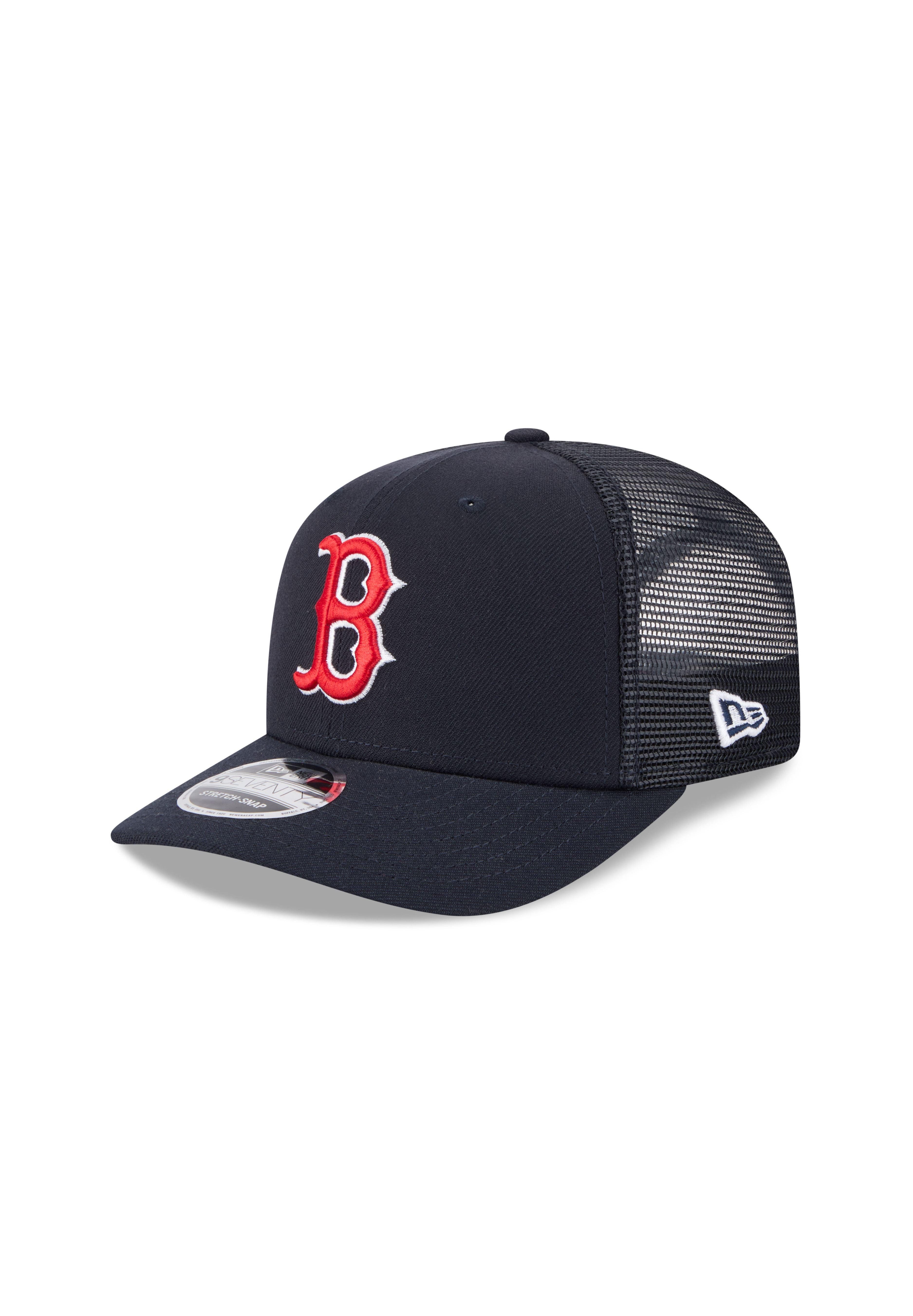 New Era Snapback Cap Boston Red Sox New Era 9Seventy Stretch-Snap MLB Trucker Cap marinebla (1-St)