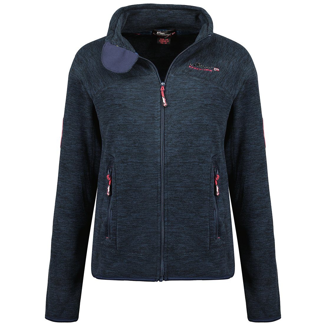 Geographical Norway Fleecejacke Damen - und leicht G-TARELLA tragen, zu flauschig warm Navy