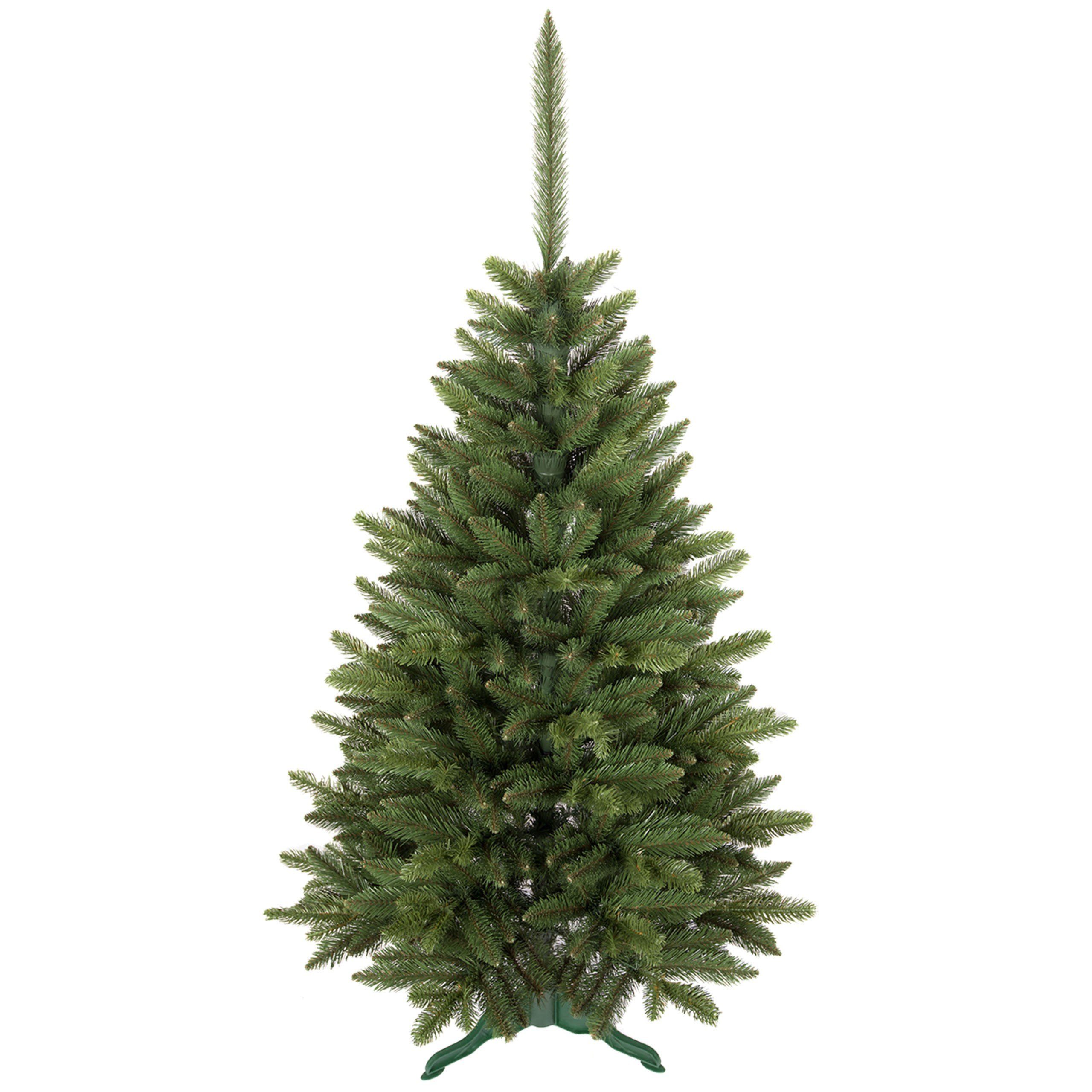 Sarcia.eu Künstlicher 180cm Künstlicher Weihnachtsbaum Weihnachtsbaum Bergam-Fichte PVC