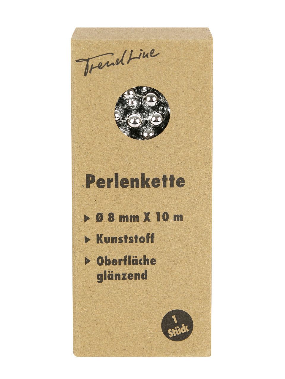 Trend Line Christbaumschmuck TrendLine Perlenkette bruchfest, langlebig 10 m