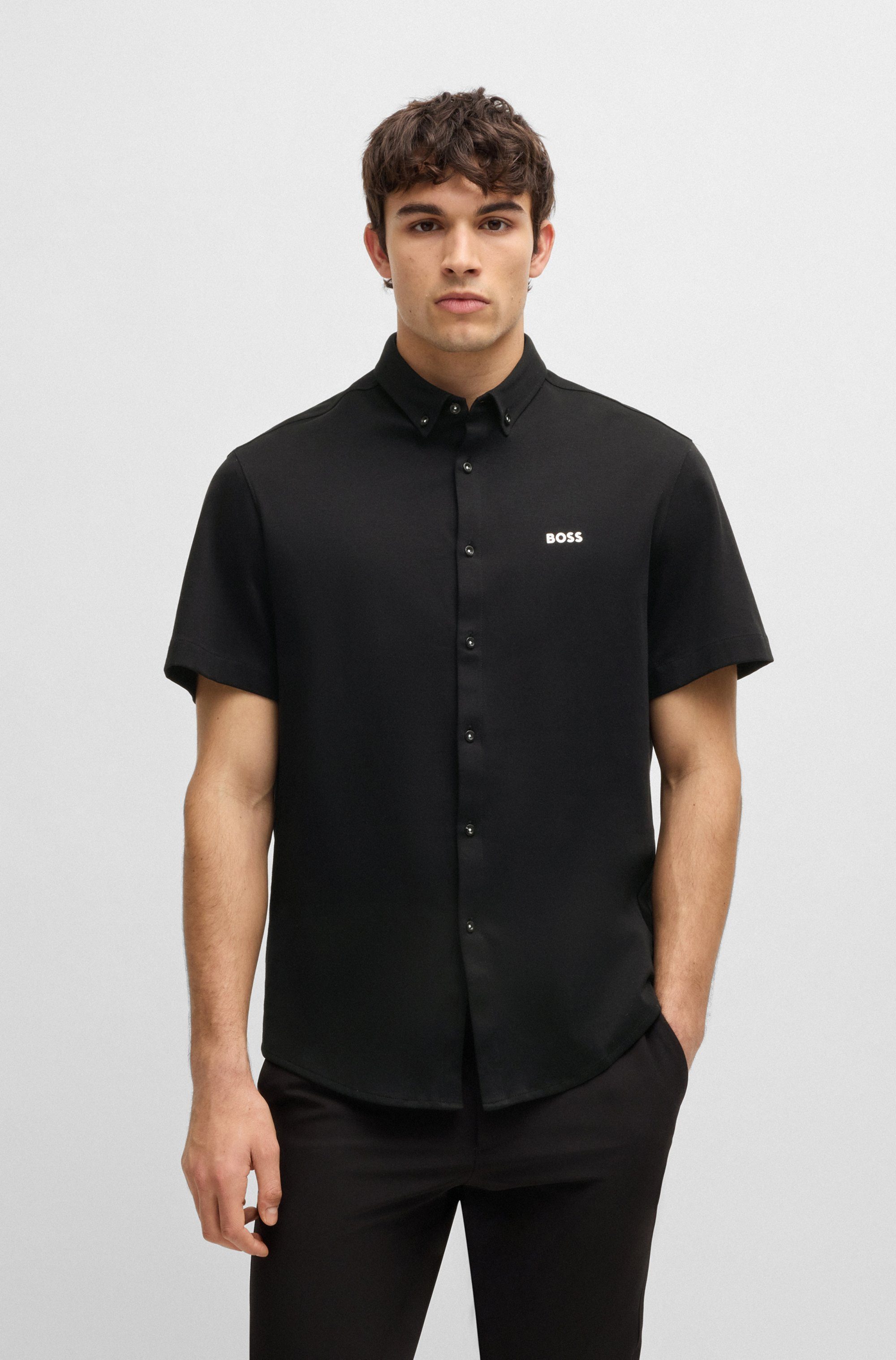 BOSS GREEN Kurzarmhemd B MOTION S günstig online kaufen