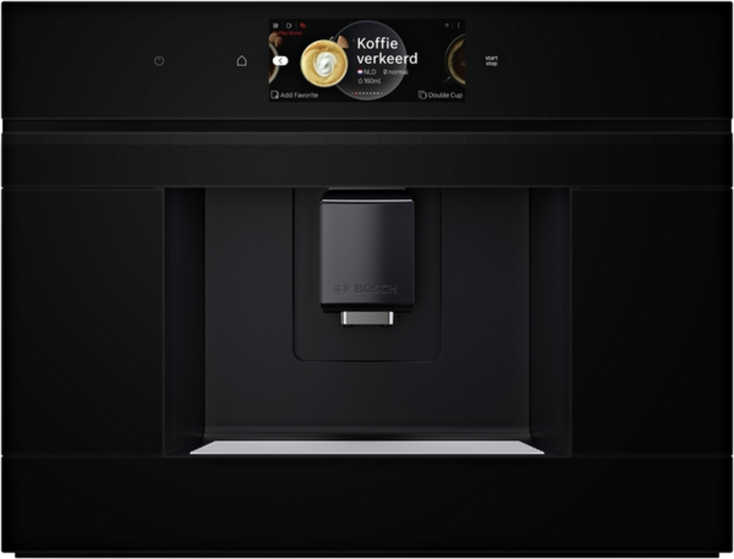 BOSCH Einbau-Kaffeevollautomat, TFT Touchdisplay Pro, CoffeeWorld, autoMilk Clean
