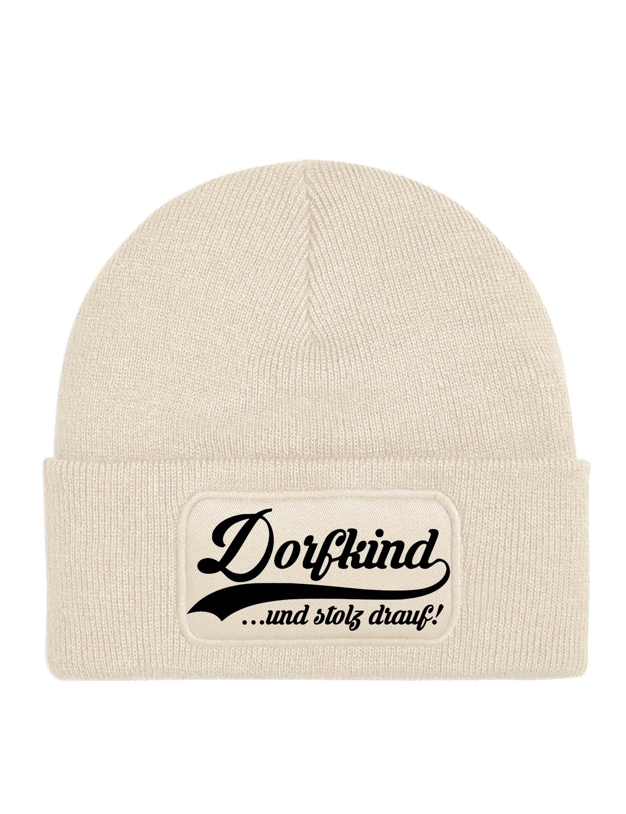 Youth Designz Beanie Unisex Kinder Beanie Mütze "Dorfkind" echte Dorfkinder Print Geschenk mit lustigem Aufdruck für Jungen und Mädchen Statement