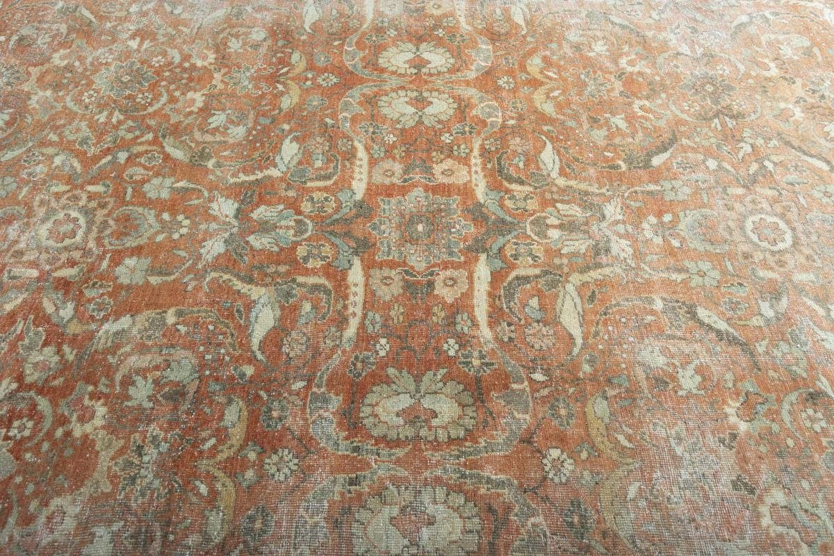 Orientteppich Mahal Antik 371x401 Handgeknüpfter Orientteppich 12 Perserteppich, Trading, mm Nain rechteckig, / Höhe