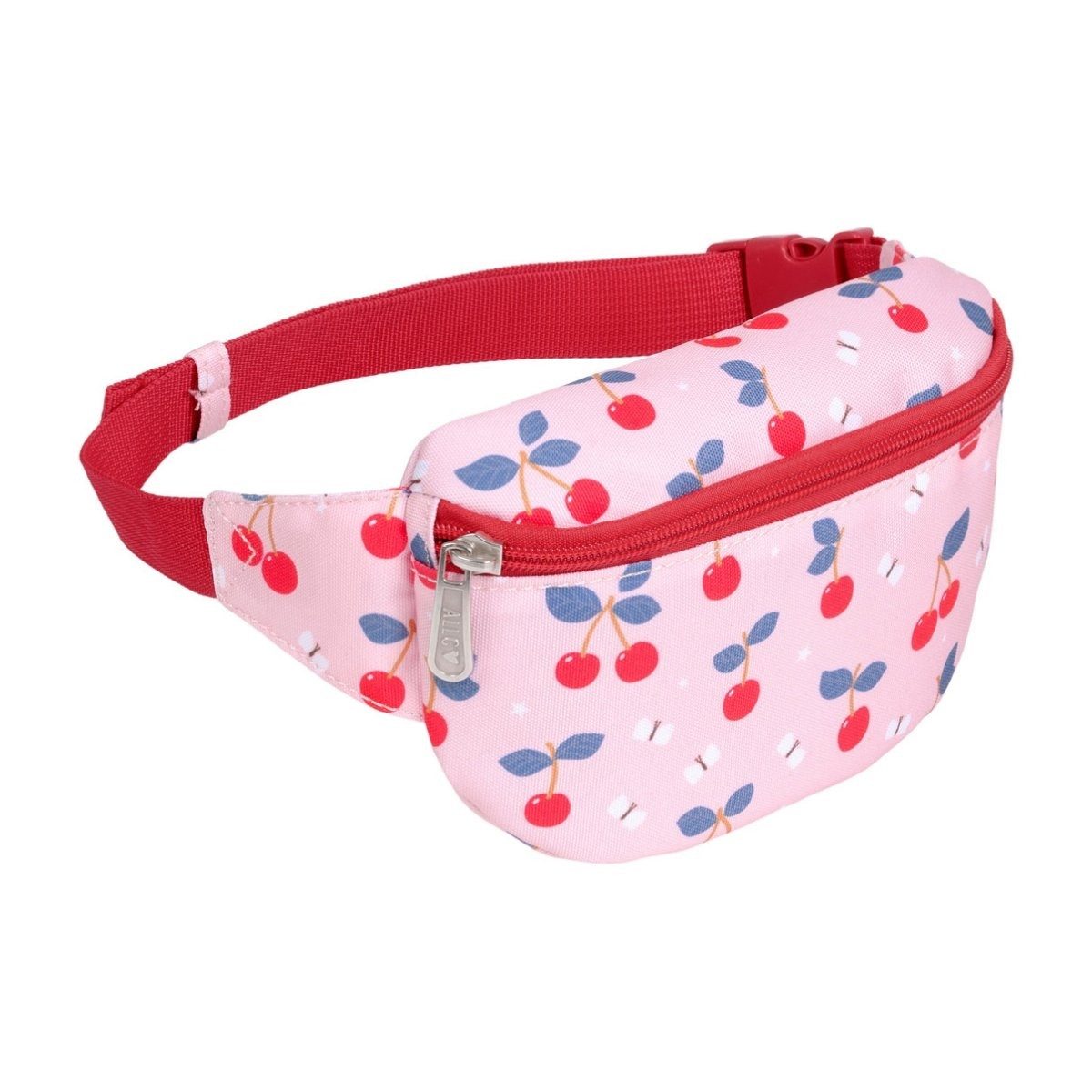 A Little Lovely Company Bauchtasche für Kinder verstellbar, 2 Fächer, leicht & robust Crossbody 40-80 cm