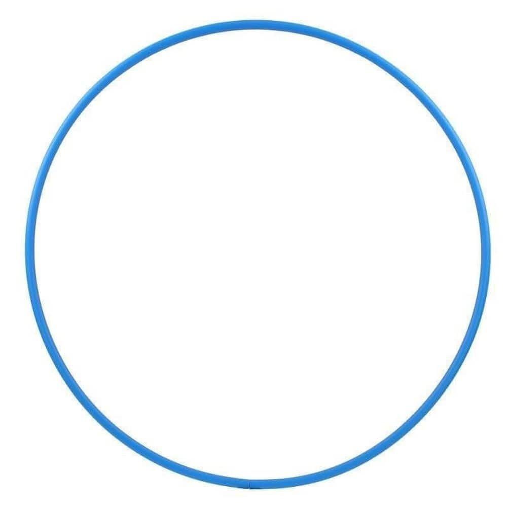 Hoopomania Hula-Hoop-Reifen Hula Hoop Rohling, HDPE-16mm, BLAU, Durchmesser 80cm