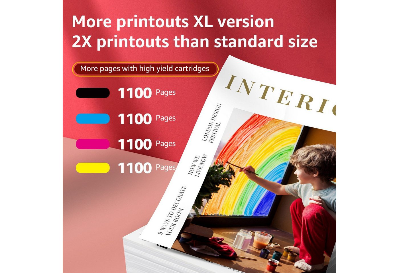 Thumbnail - AUMOK 10/12er 405 Druckerpatronen für EPSON 405 XL Multipack 405XL Tintenpatrone (WorkForce Pro WF-7310DTW WF-7830DTWF W...