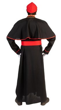Funny Fashion Kostüm Priester Kardinal 'Abt Theodor' Kostüm für Herren