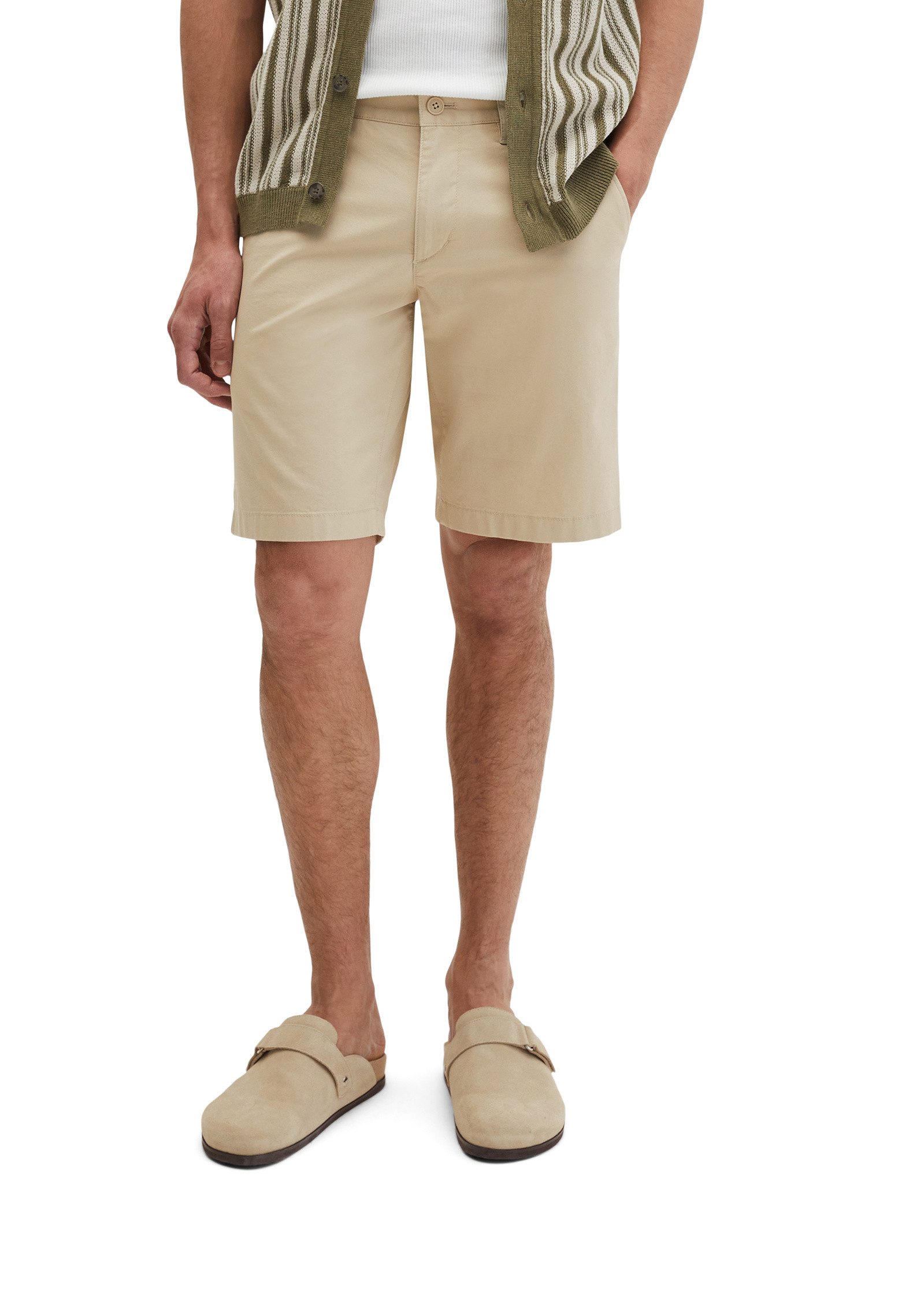 Marc O'Polo Shorts aus leichtem Stretch-Twill