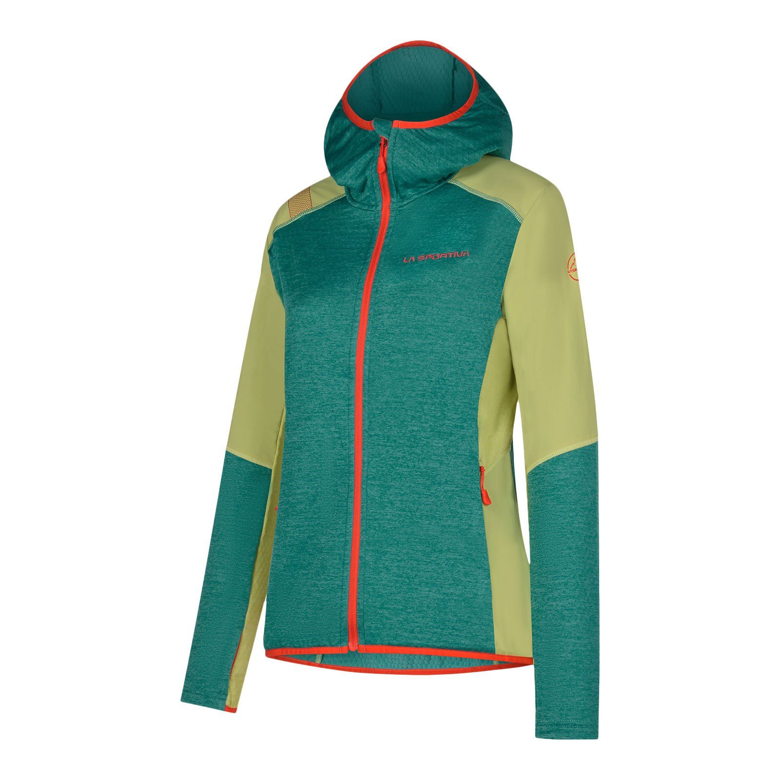 La Sportiva Fleecejacke Existence Hoody aus wärmendem Fleece in Wabenstruktur