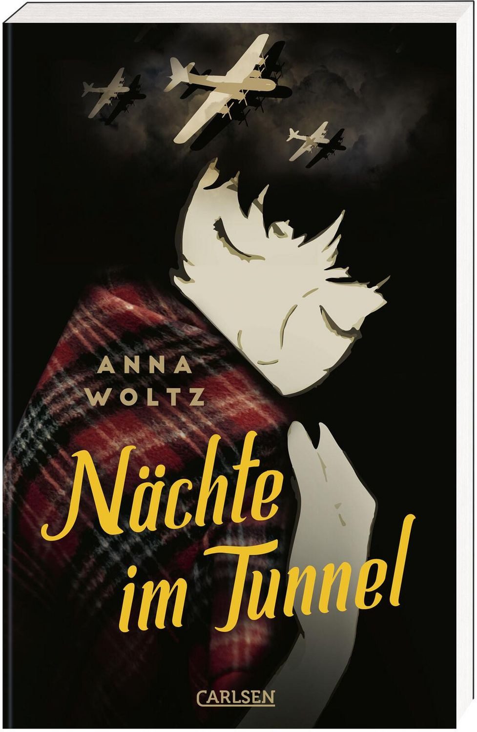 Nächte im Tunnel / Anna Woltz, Wie bewahrt man sich die Hoffnung, wenn alles zusammenfällt? Feinfühliger Jugendroman ab 14 über den Zweiten Weltkrieg in London