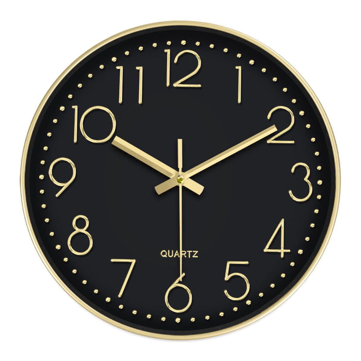 mixed24 Wanduhr 30cm moderne Wanduhr geräuscharm günstig online kaufen
