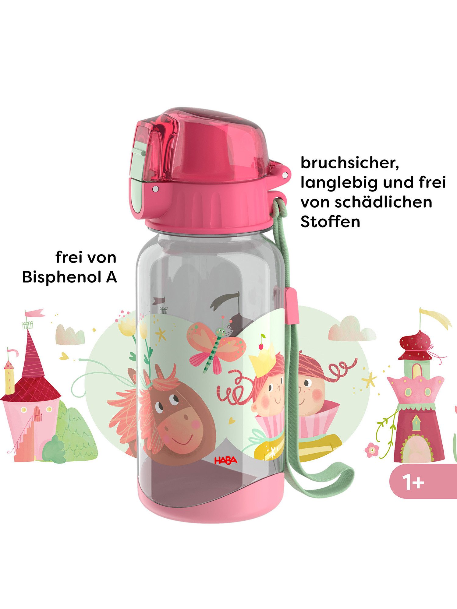 Haba Geschirr-Set Trinkflasche & Brotdose im Doppelpack (2-tlg), unisex neutral