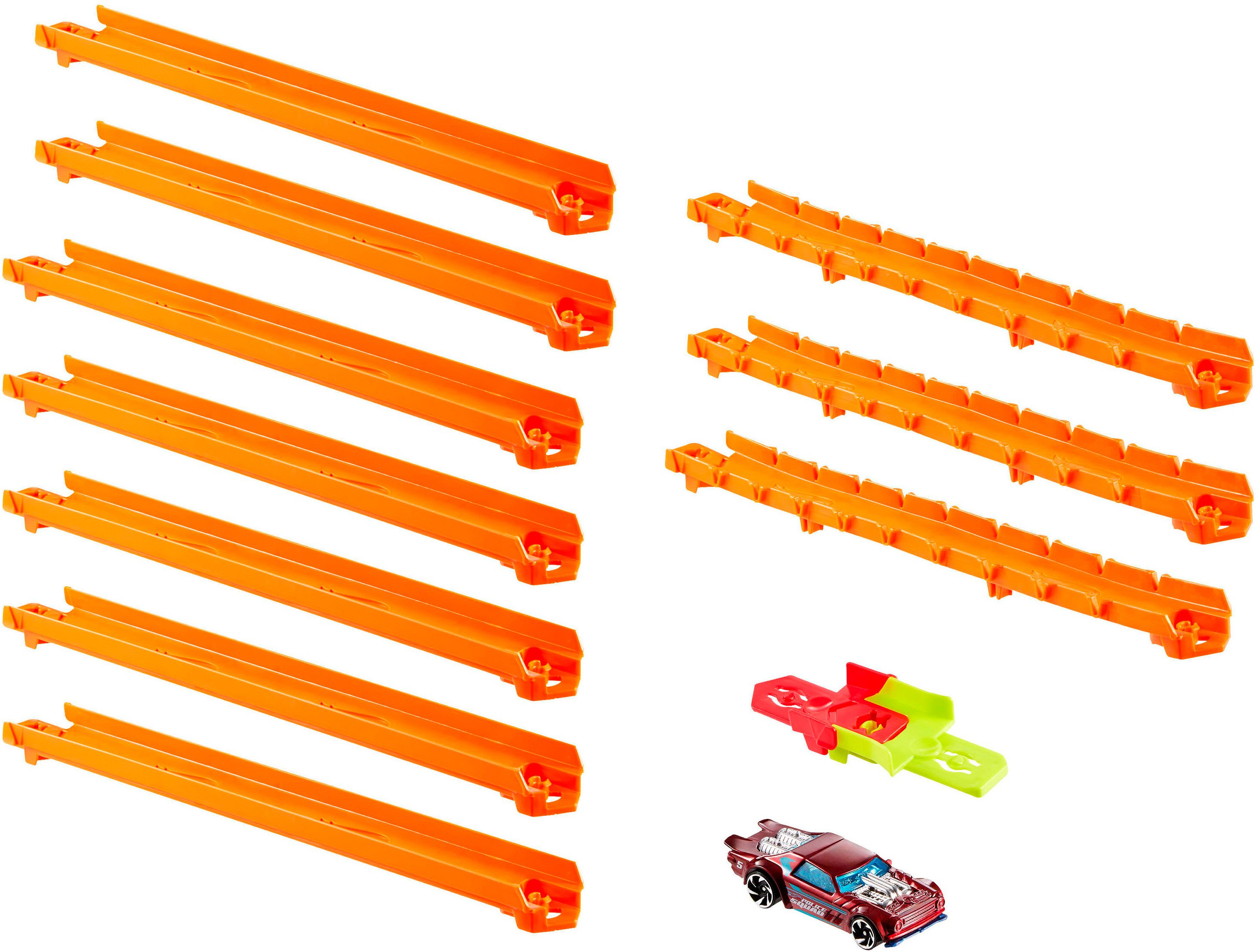 Hot Wheels Autorennbahn Track Creator Track & Car Starter Pack (Streckenlänge 3,05 m)