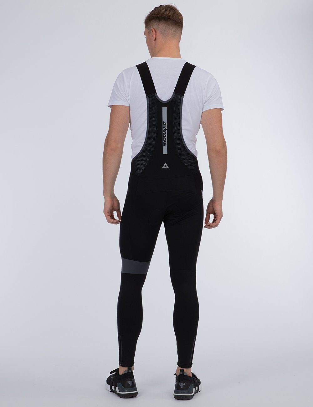 Airtracks Fahrradhose Herren Thermo Fahrradhose mit Träger Lang Pro Team II günstig online kaufen