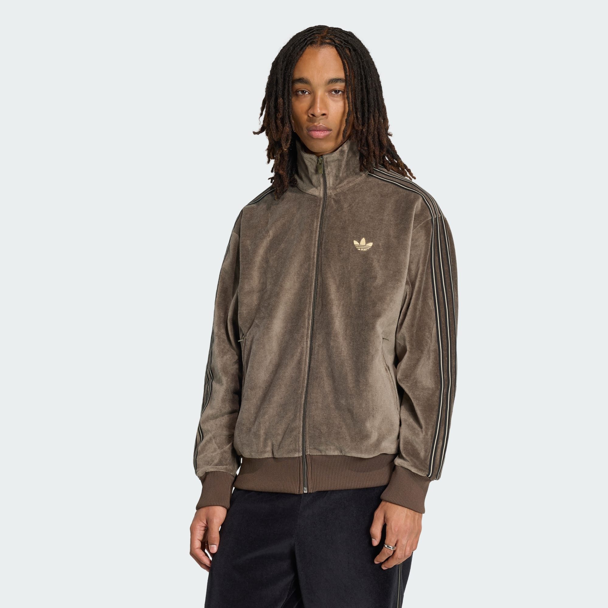 adidas Originals Trainingsjacke FIREBIRD VELOURS TRAININGSJACKE (1-St)
