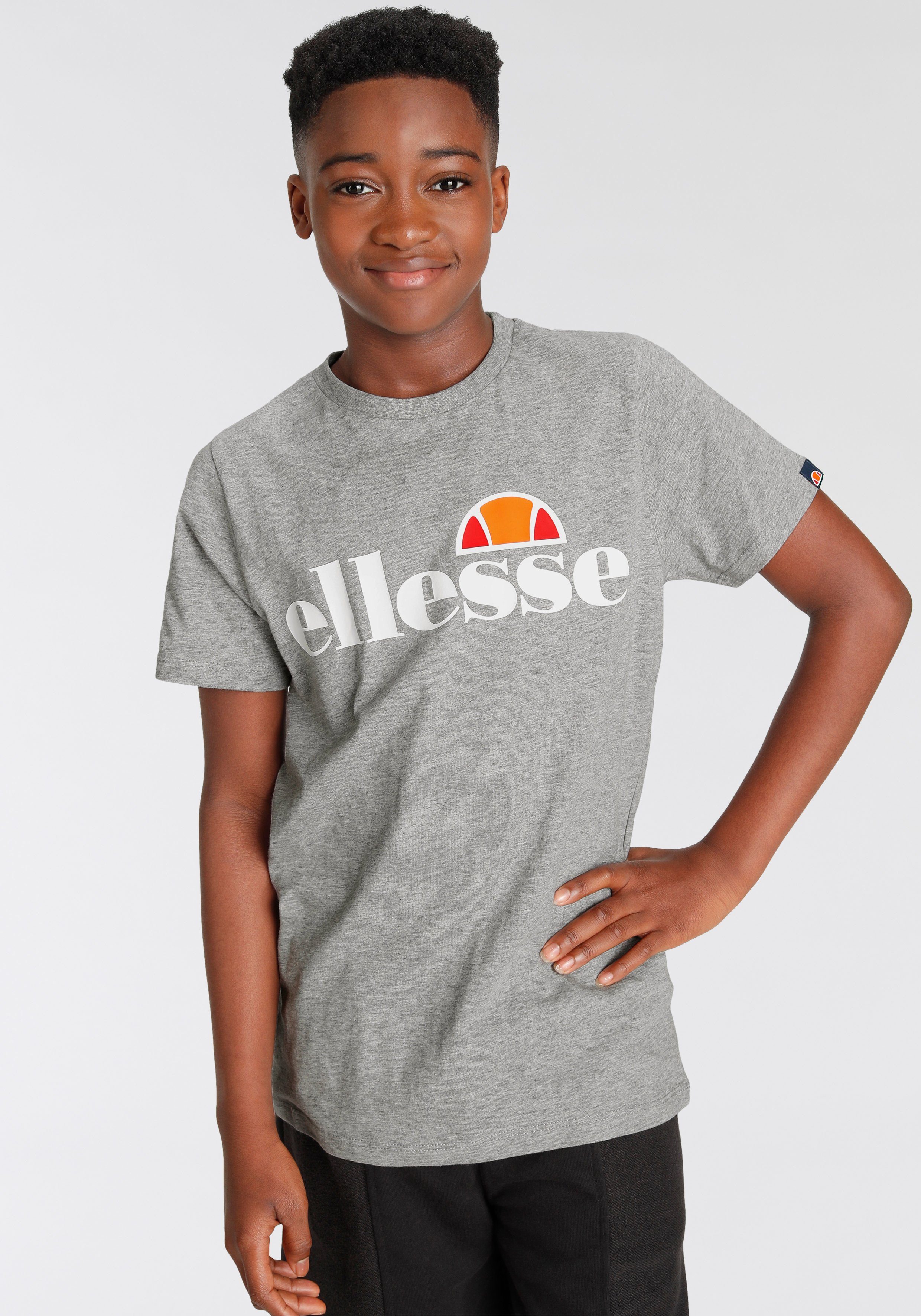 Ellesse T-Shirt MALIA TEE JNR- Kinder mittelgrau-meliert für