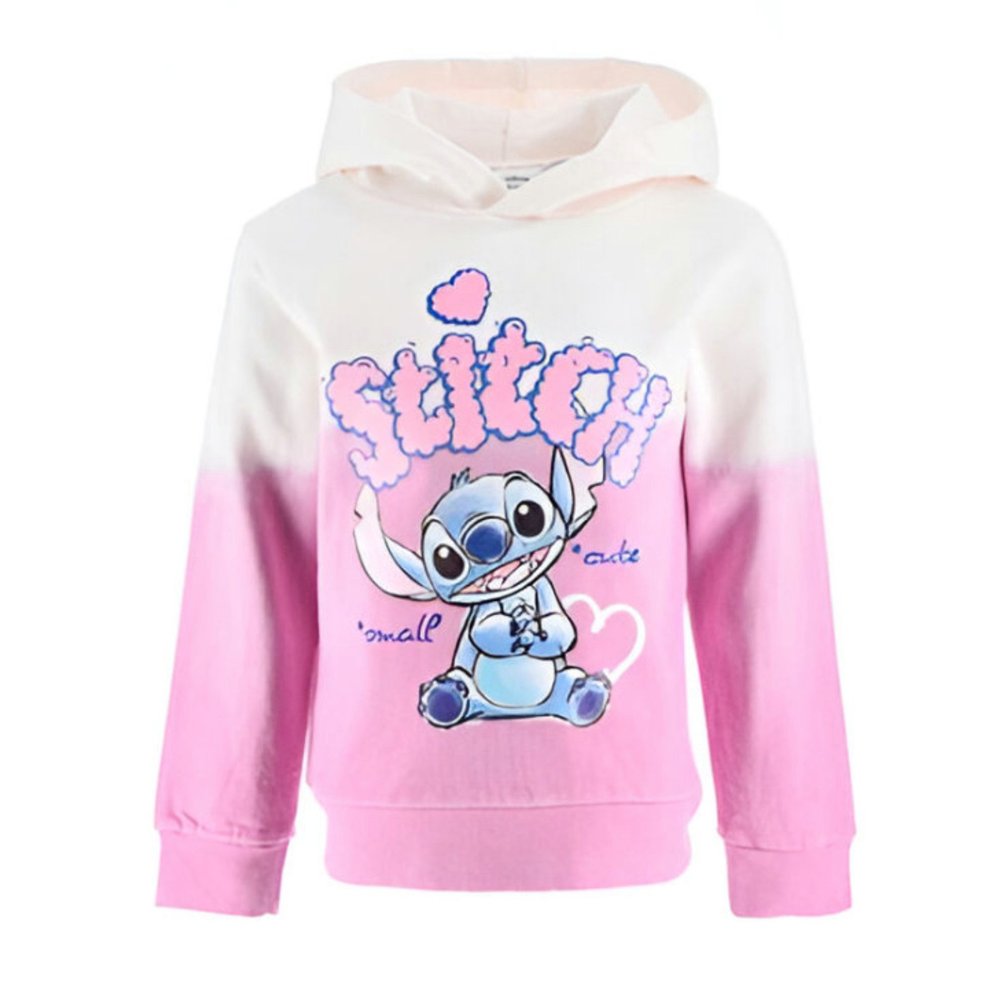 Kapuzenpullover Disney Lilo u Stitch Mädchen Hoodie Kapuzenpullover Pullover