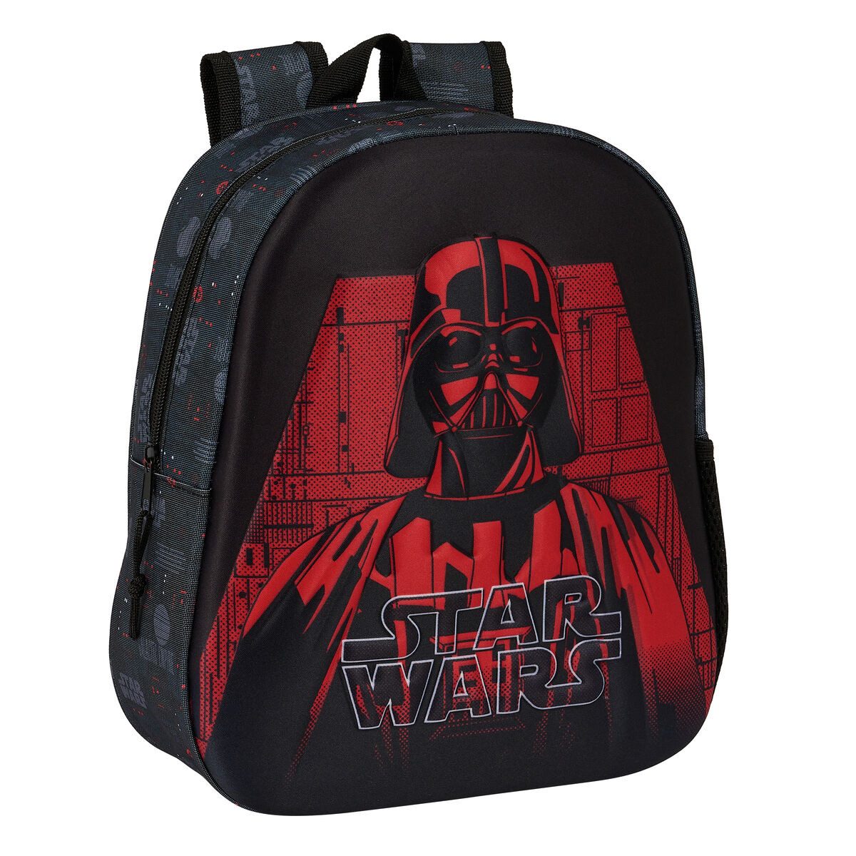 Star Wars Kinderrucksack Star wars Kinderrucksack 3D Star Wars Schwarz 27 x 33 x 10 cm