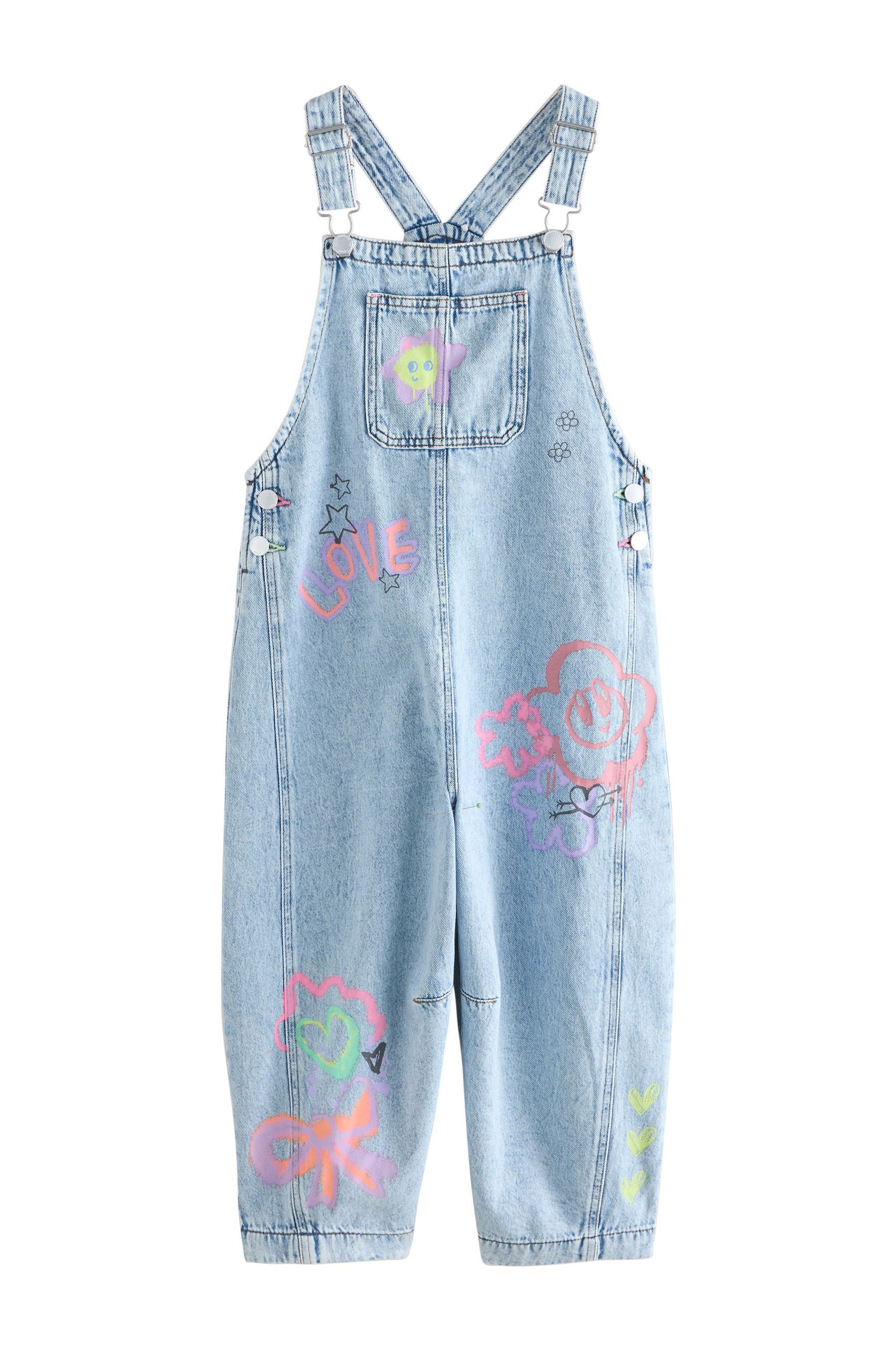 Next Jeanslatzhose Denim-Latzhose (1-tlg)