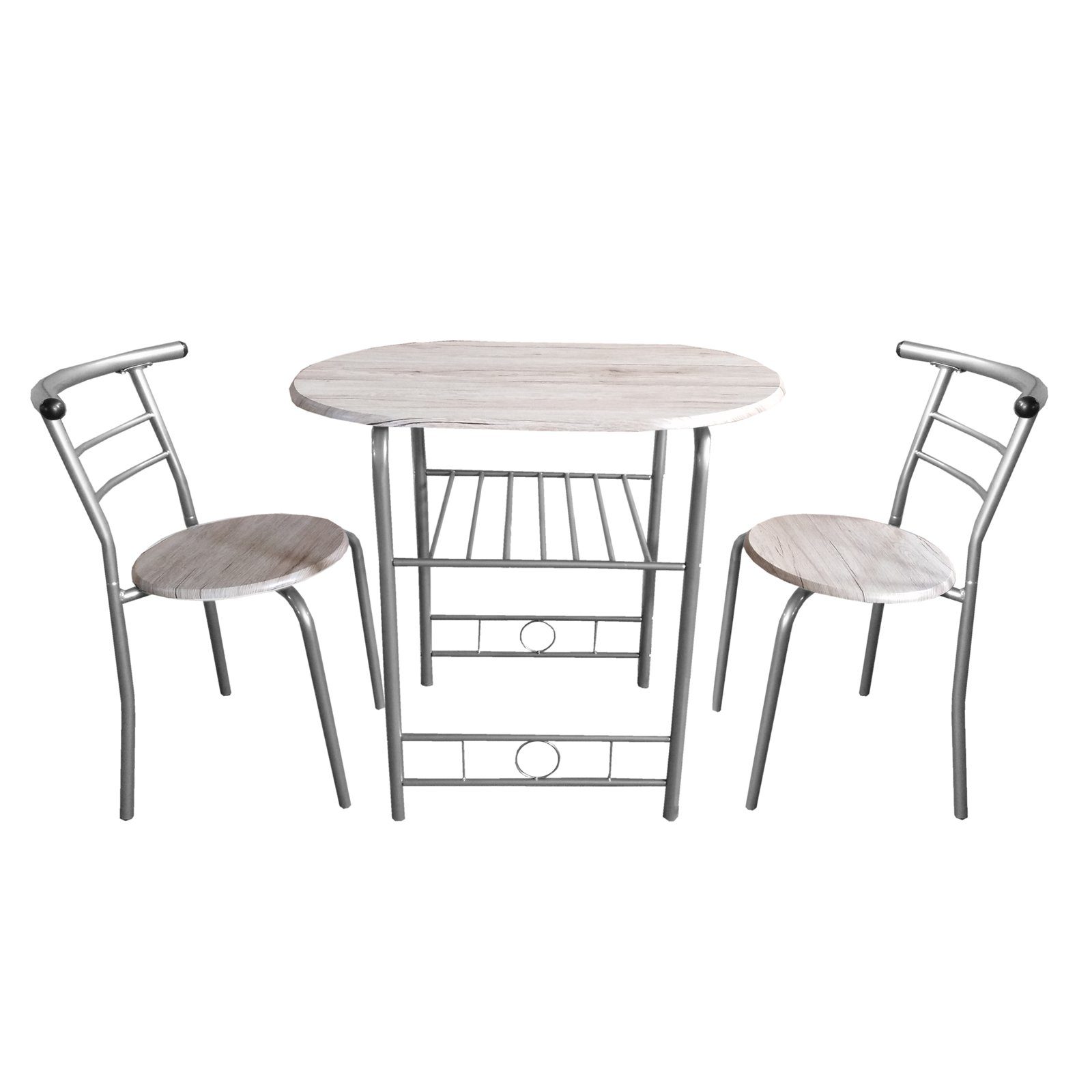 HTI-Living Essgruppe Tischgruppe San Remo Merit, (Set, 3-tlg., 1 Tisch, 2 S günstig online kaufen