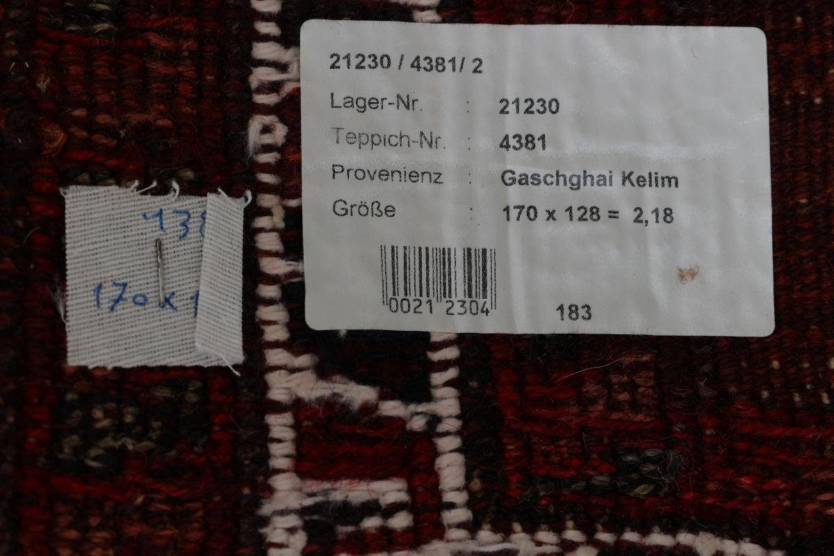 Fars mm Perserteppich, Nain 128x170 Handgewebter / Orientteppich Trading, rechteckig, Höhe: 4 Kelim Orientteppich Antik