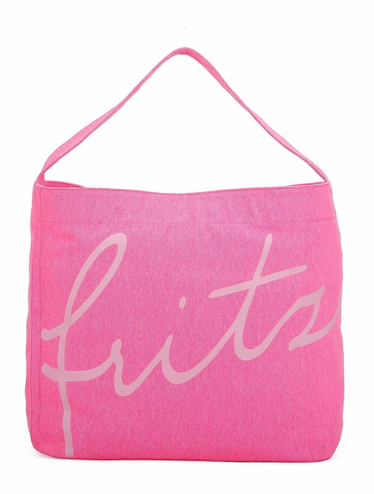 Schultertasche Canvas