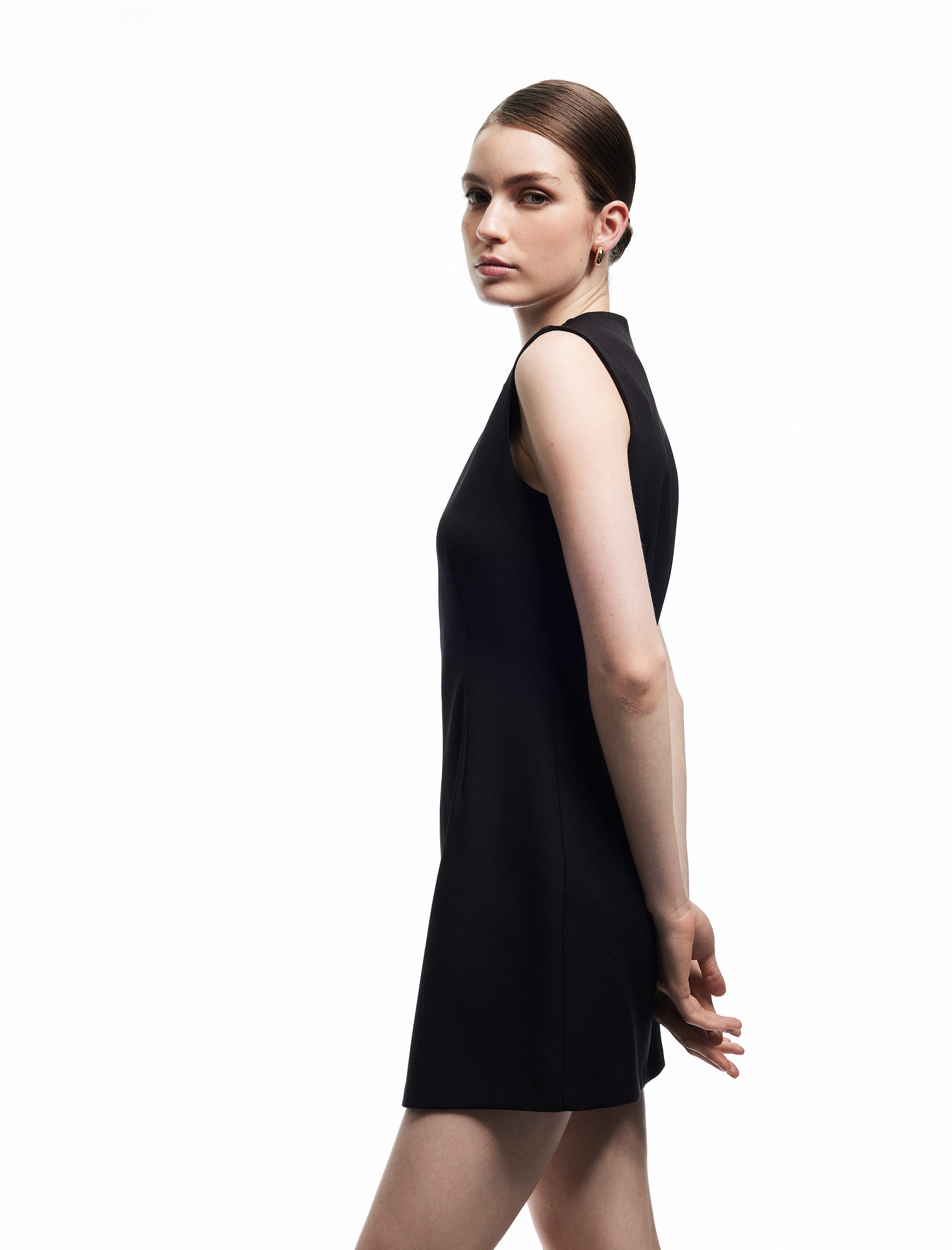 Koton Minikleid Koton Ärmelloses A-Linien-Minikleid