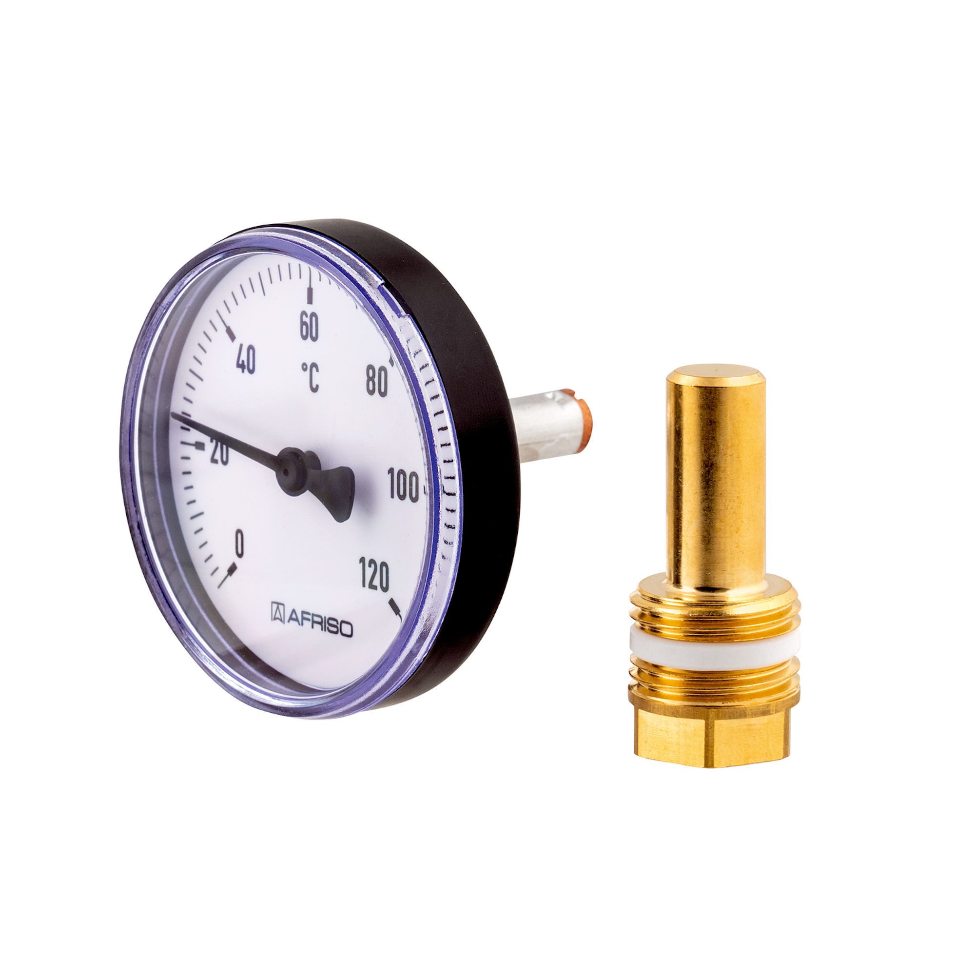 AFRISO Heizkörper Bimetall Zeigerthermometer 0 - günstig online kaufen