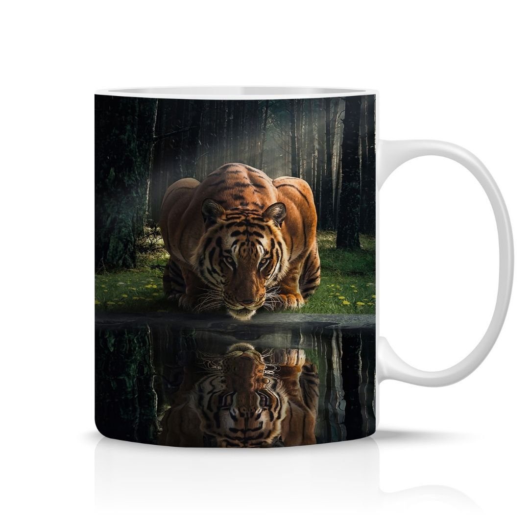 Hustling Tiger Geschenk, Sharks® mit Tiermotiv ml Hustling Sharks - Tasse - The Tasse 330