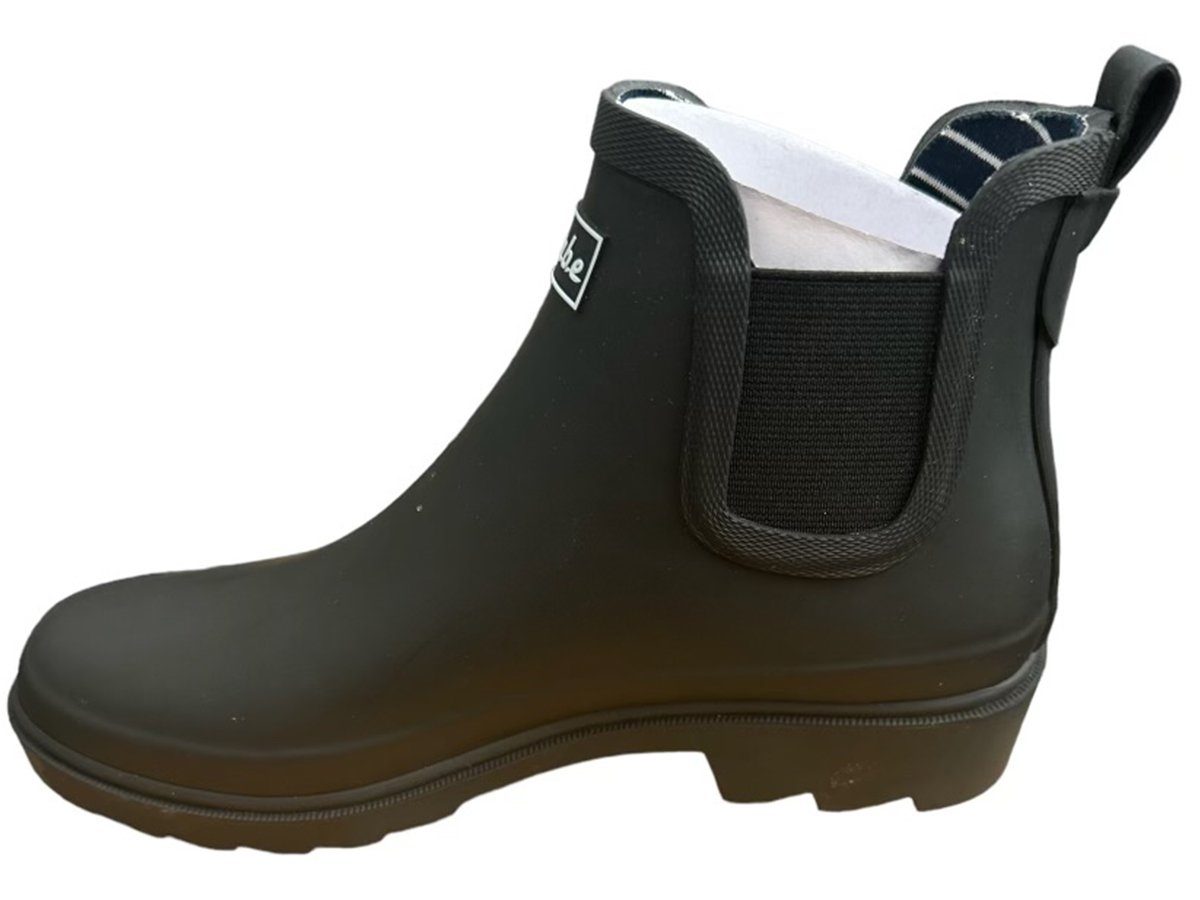 Derbe Derbe Stevel Utgahn Schwarz Gummistiefelette günstig online kaufen