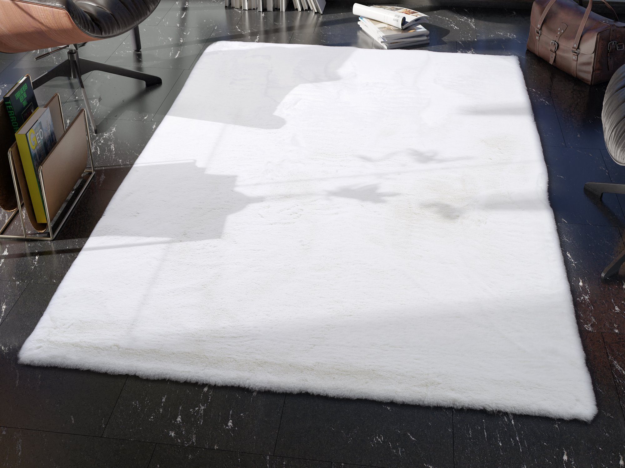 OCI DIE TEPPICHMARKE Hochflor-Teppich »ROCKY SOFT«, rechteckig, 35 mm Höhe, günstig online kaufen