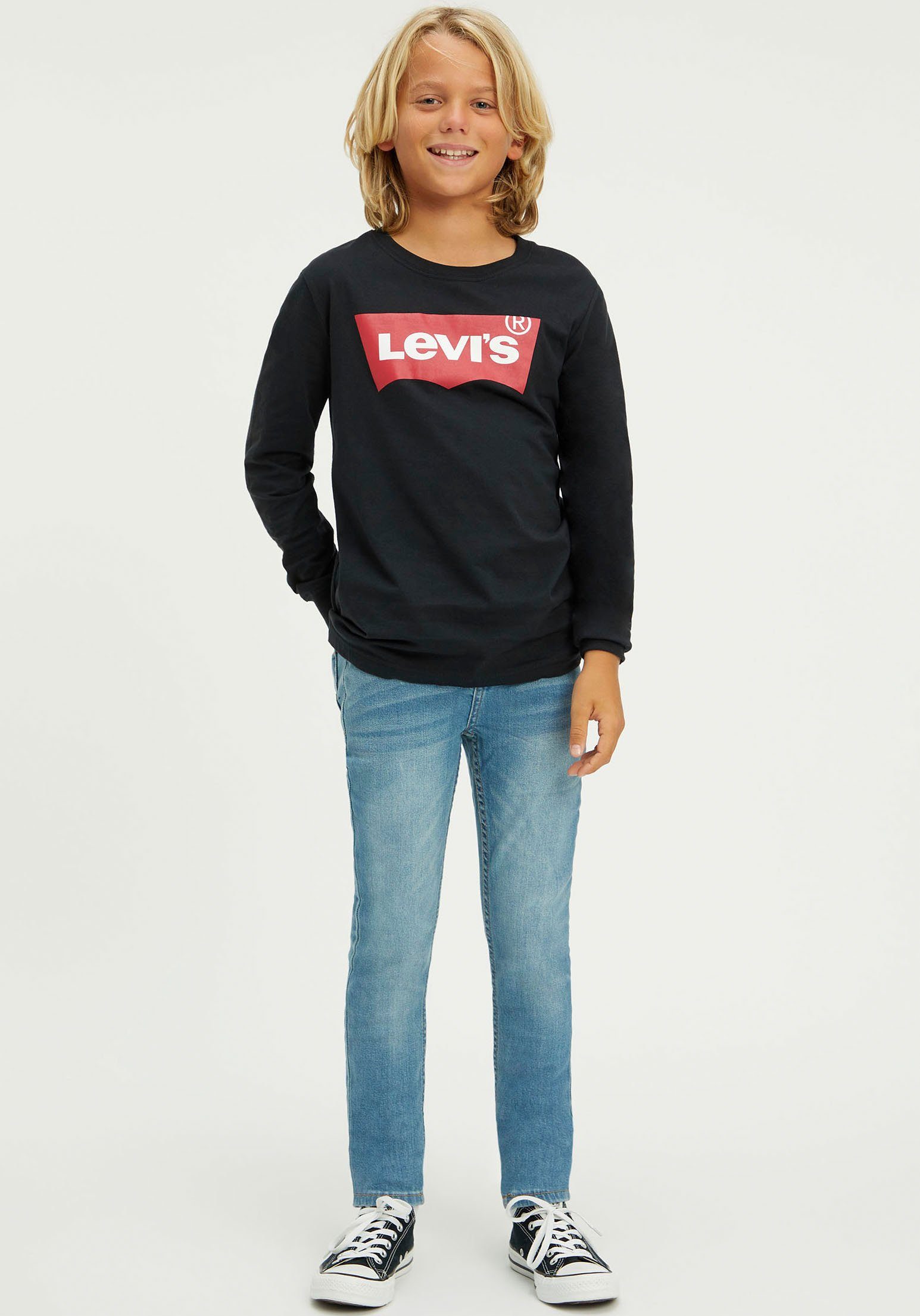 Lieferung zu einem supergünstigen Preis! Levi's® Kids Skinny-fit-Jeans used BOYS for blue SKINNY JEANS TAPER denim