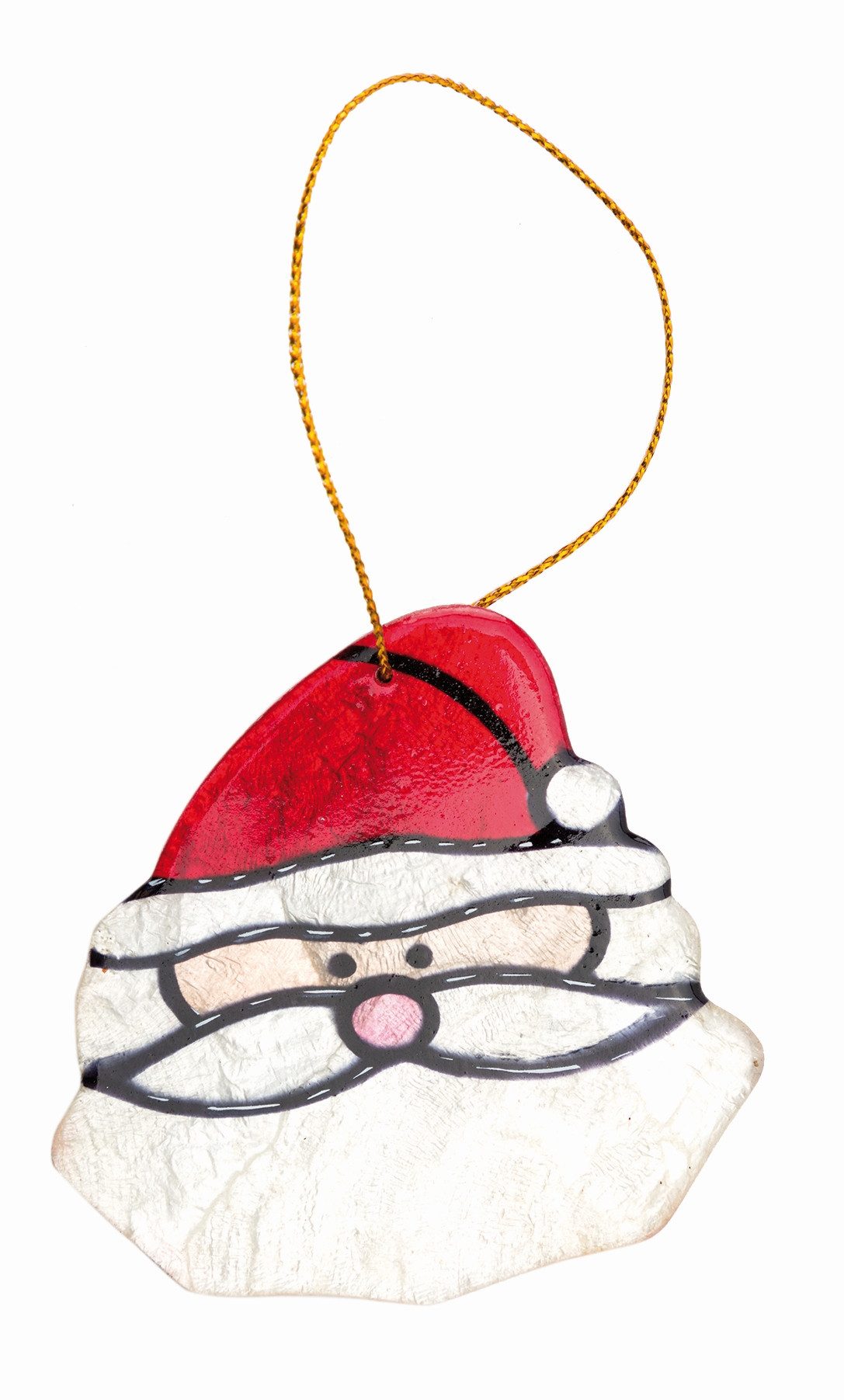 El Puente Dekohänger Deko-Anhänger "Weihnachtsmann", Handmade, Handmade