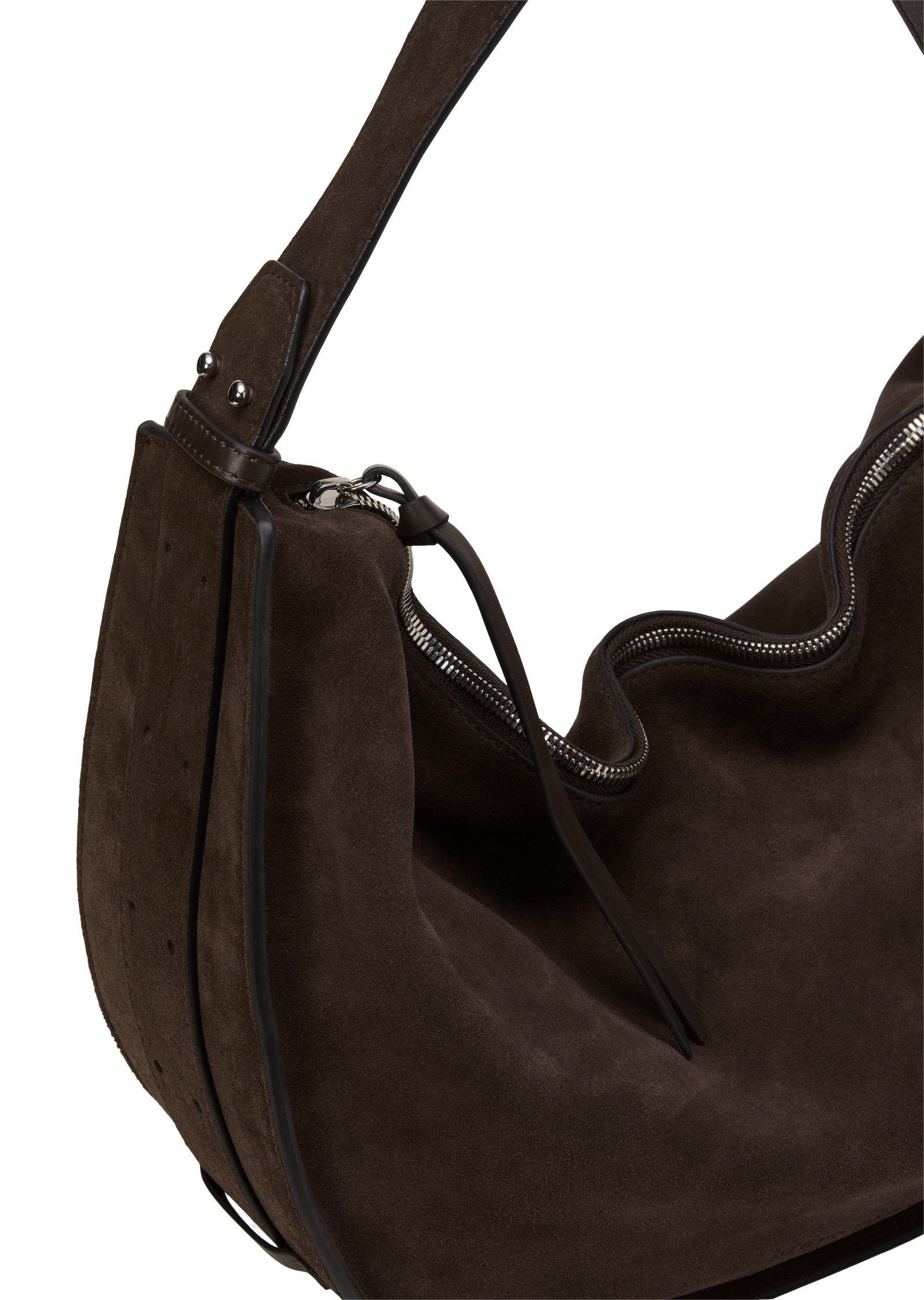 Marc O'Polo Umhängetasche im Slouchy-Shape mit festem Boden