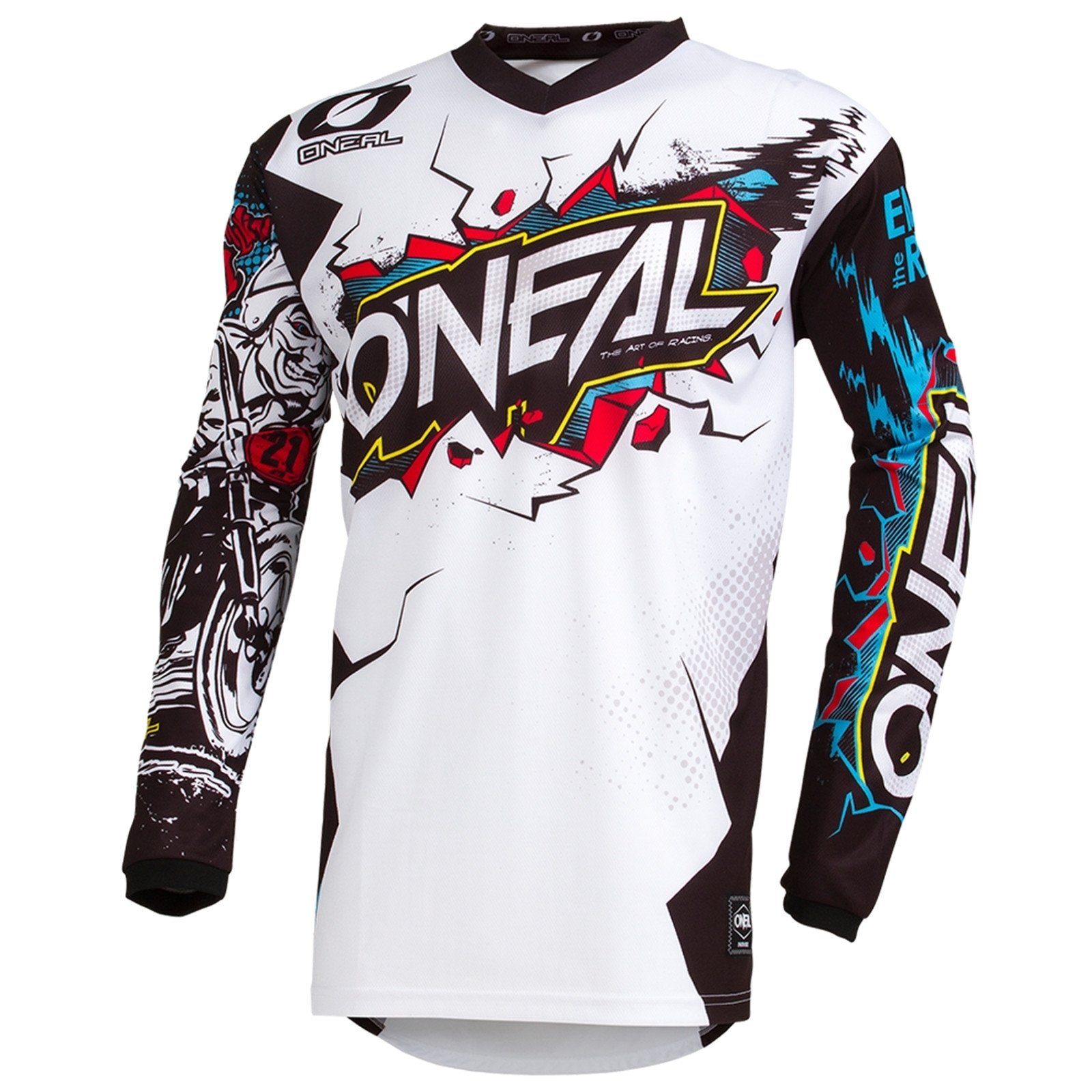 Motorradhandschuhe Element Villain Jugend Motocross Jersey