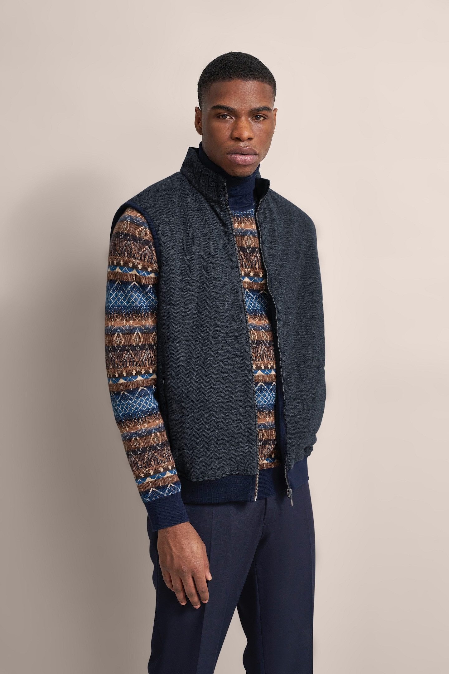 bugatti Sweatweste mit Steppung