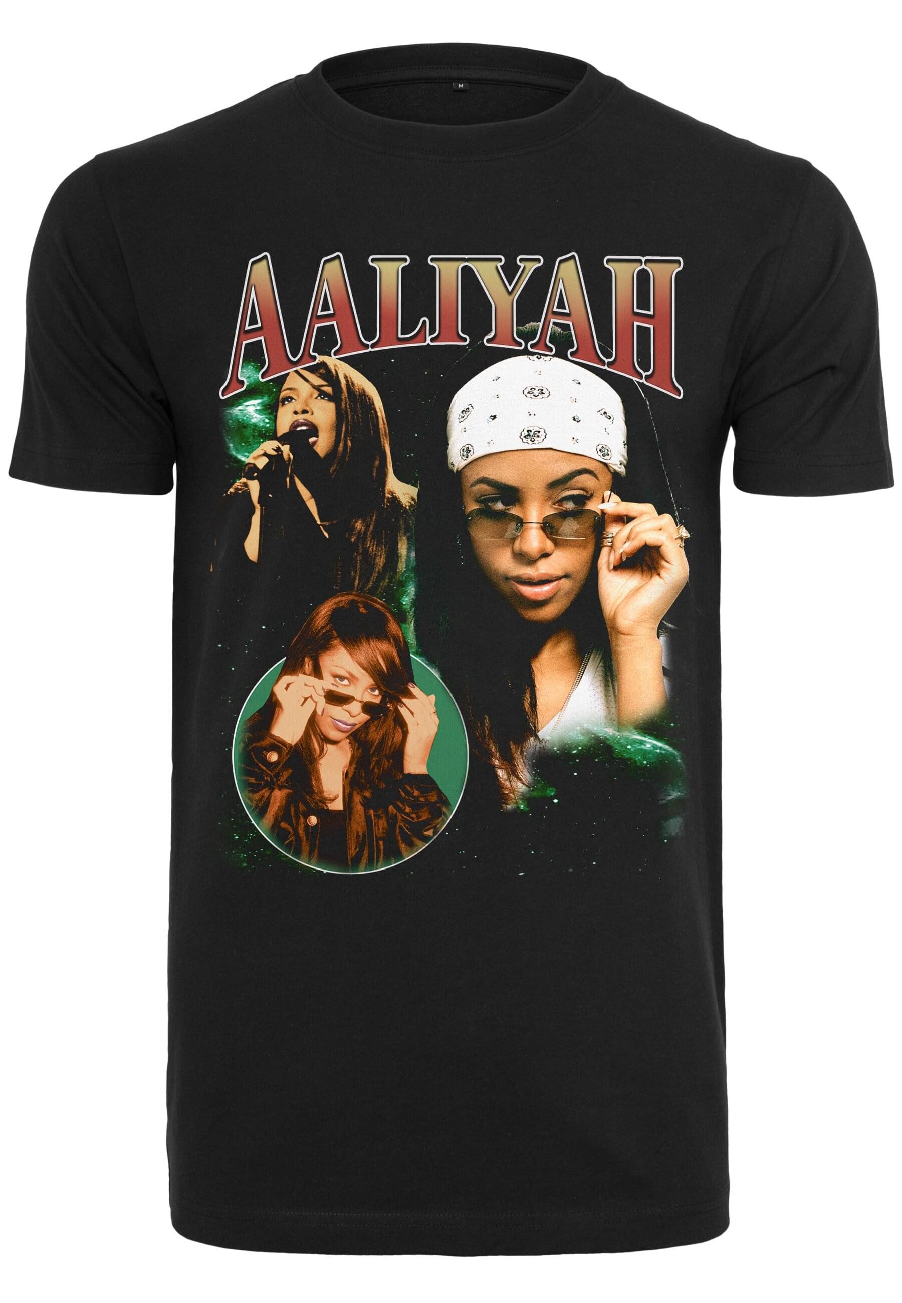 MisterTee T-Shirt MisterTee Herren Aaliyah Retro Tee (1-tlg)