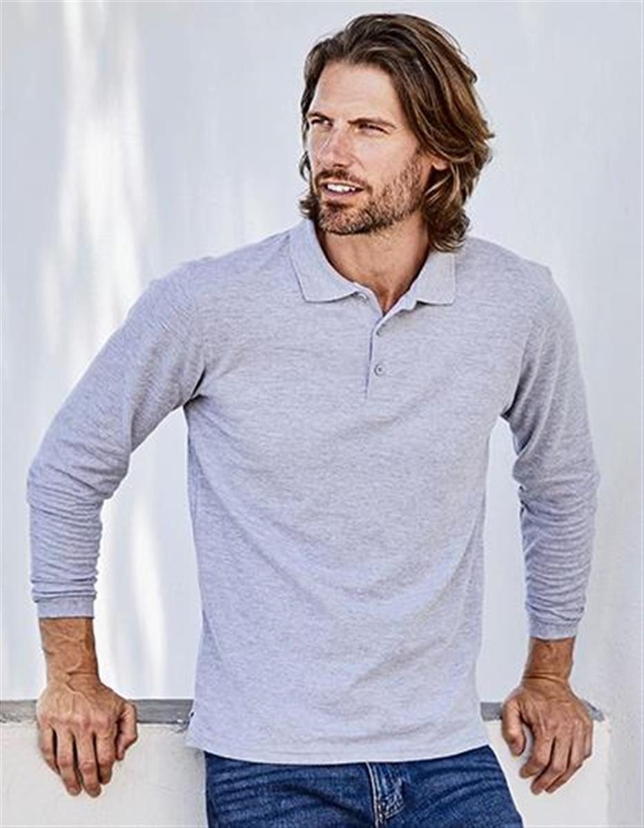 Fruit of the Loom Langarm-Poloshirt Herren Premium Long Sleeve Poloshirt