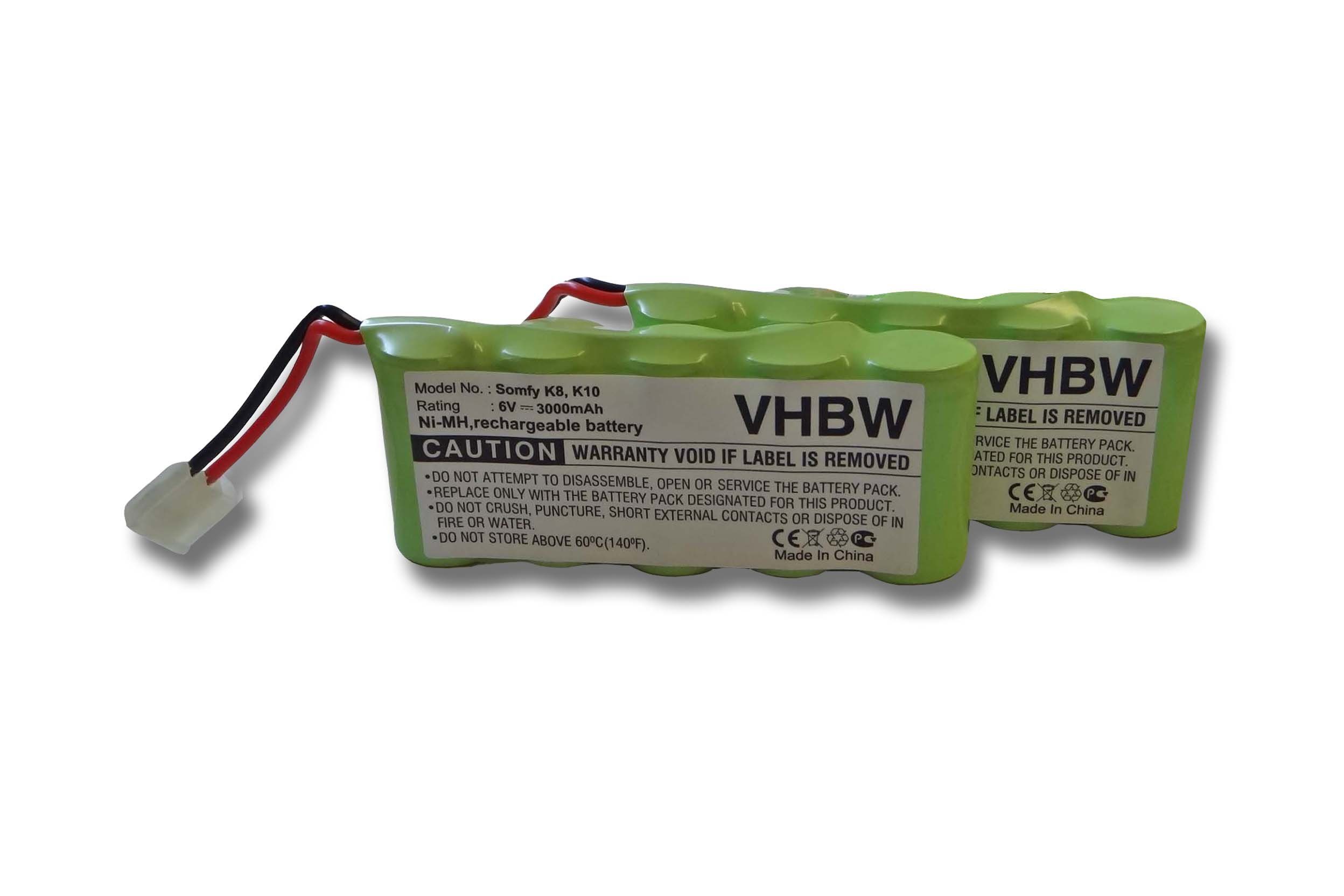 vhbw Akku passend für Bosch Rollfix 861E, D870E, D962E, FDD087, FDD087D, D861E, D963P Elektrowerkzeug (3000mAh, 6V, NiMH) 3000 mAh