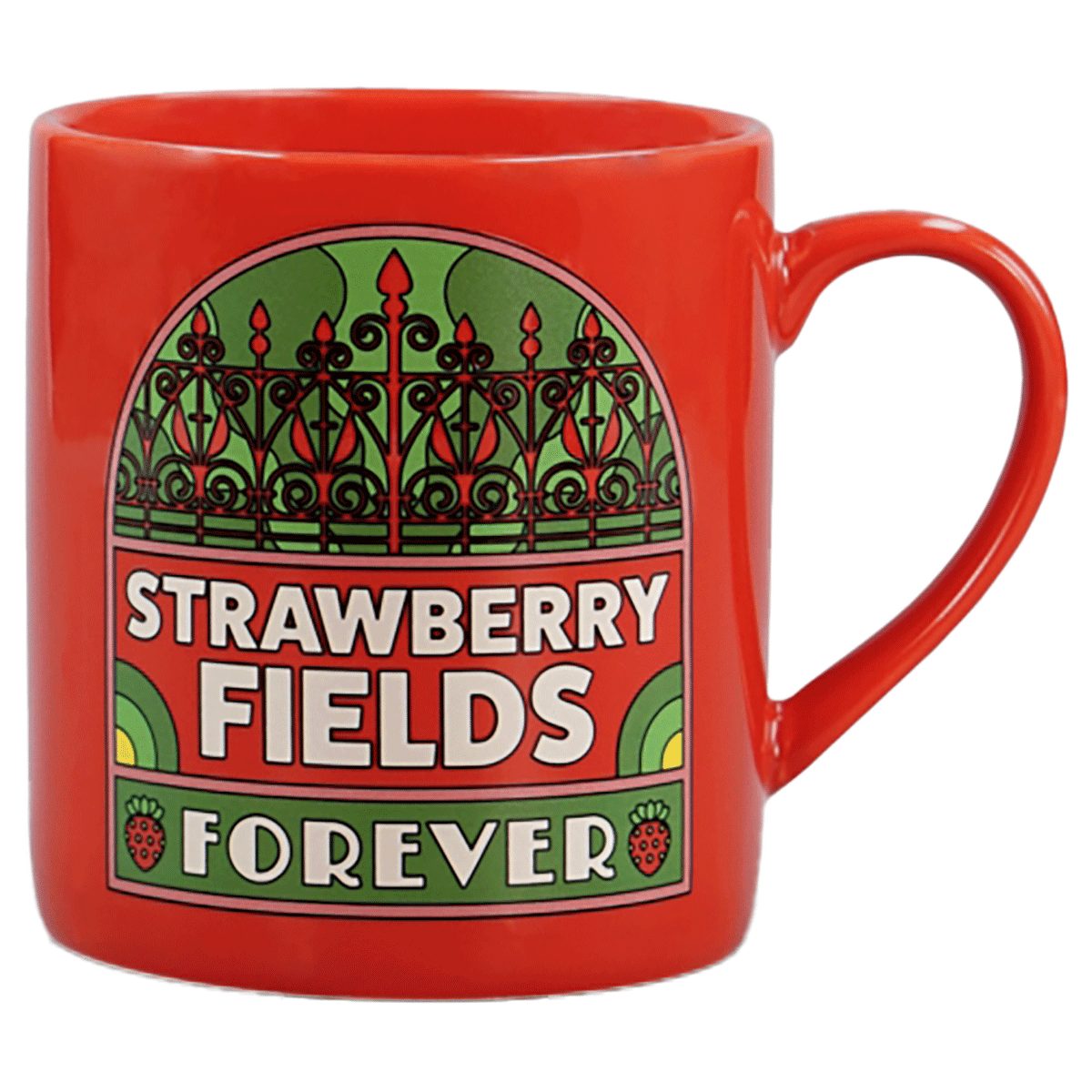 Half Moon Bay Musik-CD The Beatles (Strawberry Fields). Mug Signature.