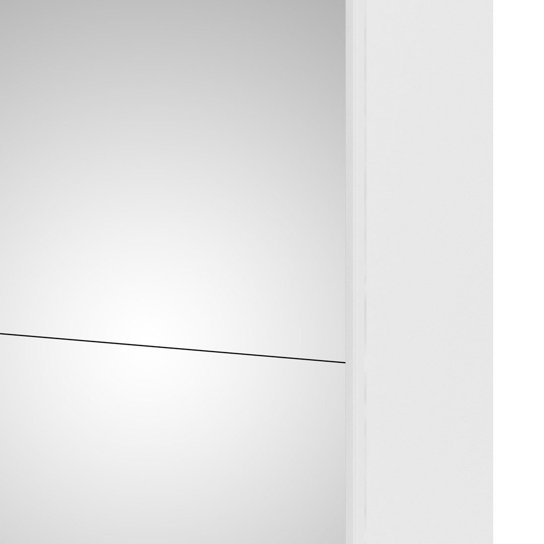 1 Kleiderschrank Schiebetürenschrank Weiß B243 cm Veto ebuy24 Tür und Spieg 1