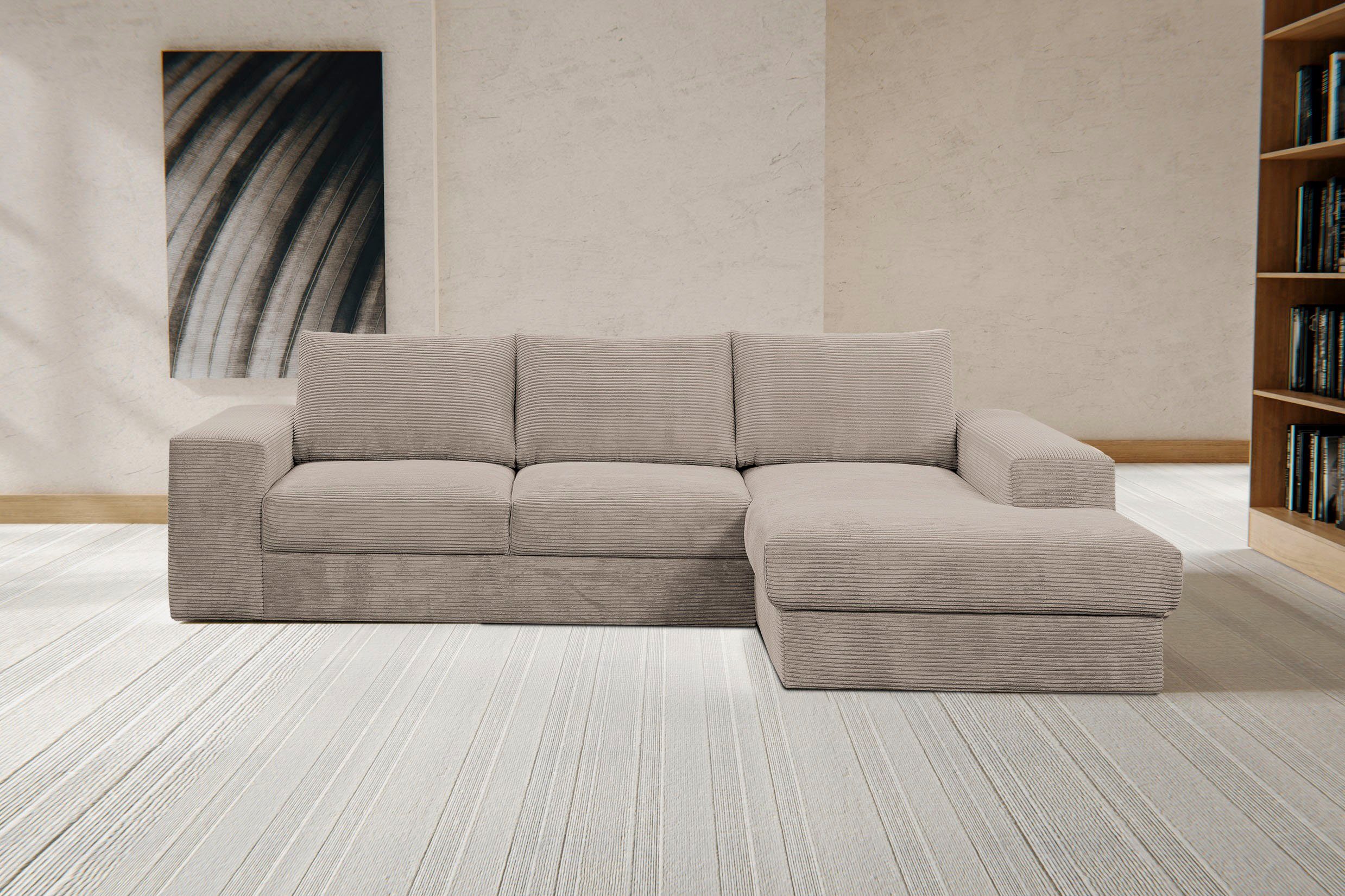 WERK2 Ecksofa Rozzana Design Ecksofa mit hohem Komfort, zeitlos & elegant, günstig online kaufen