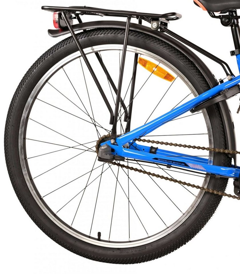 Thumbnail - Volare Kinderfahrrad - Cross - Jungen - 26 oder 24 Zoll- bis 115kg - 3 Gänge - 8 - 12 Jahre, 3 Gang Microshift, 85% zusa...