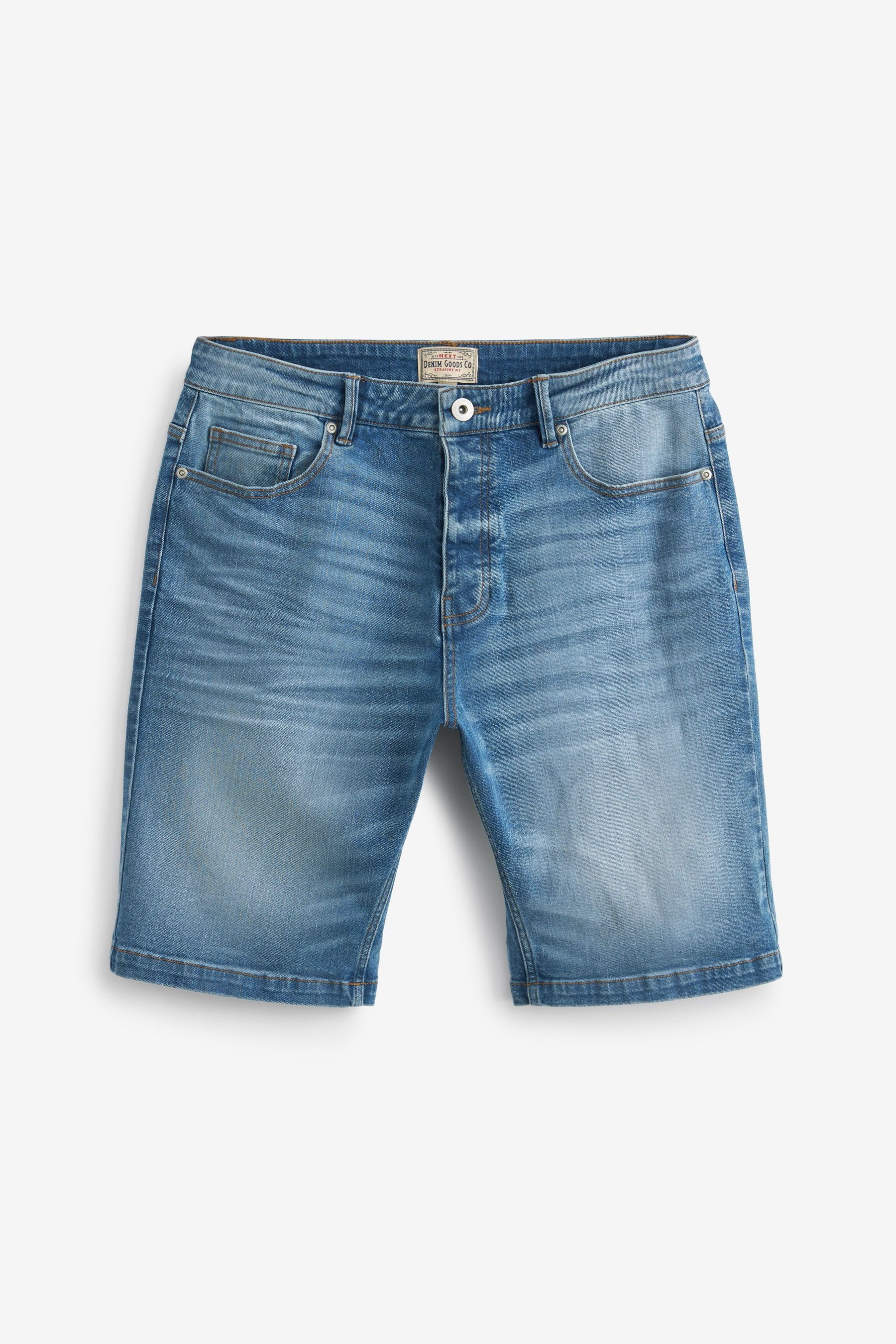 Next Jeansshorts Jeansshorts mit Stretch im Skinny Fit (1-tlg)