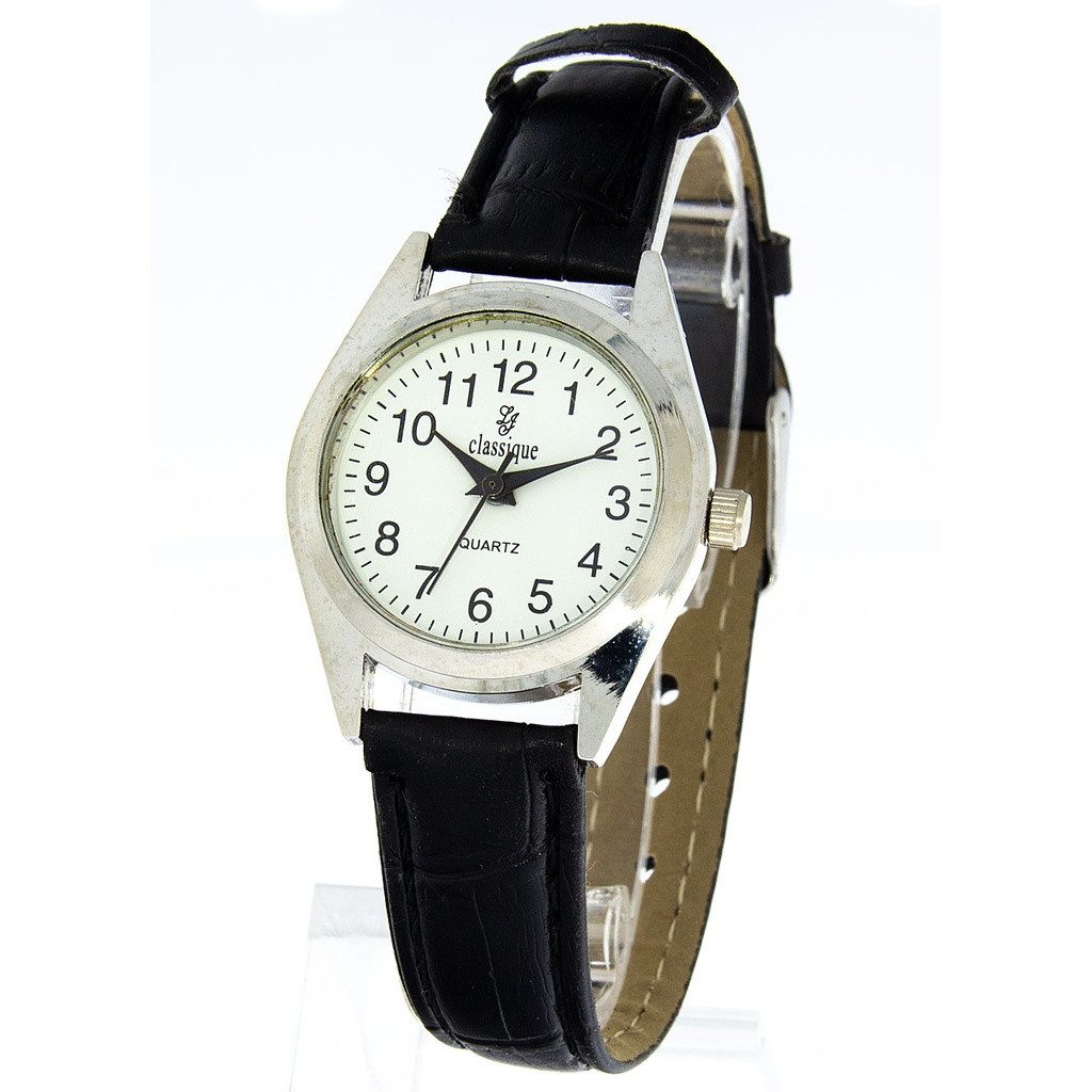 classique Quarzuhr 1900312 Classique Damenuhr mit Lederimitationsband, 20 cm